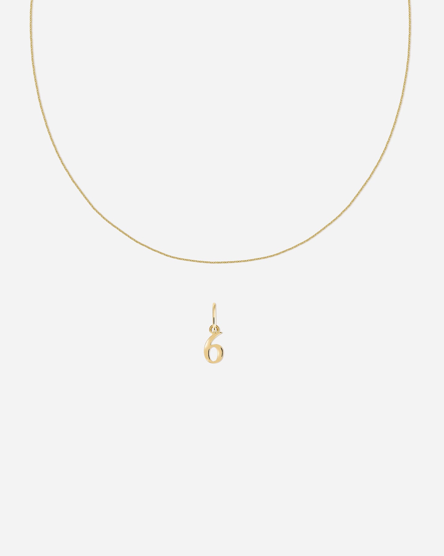 Number Charm Set