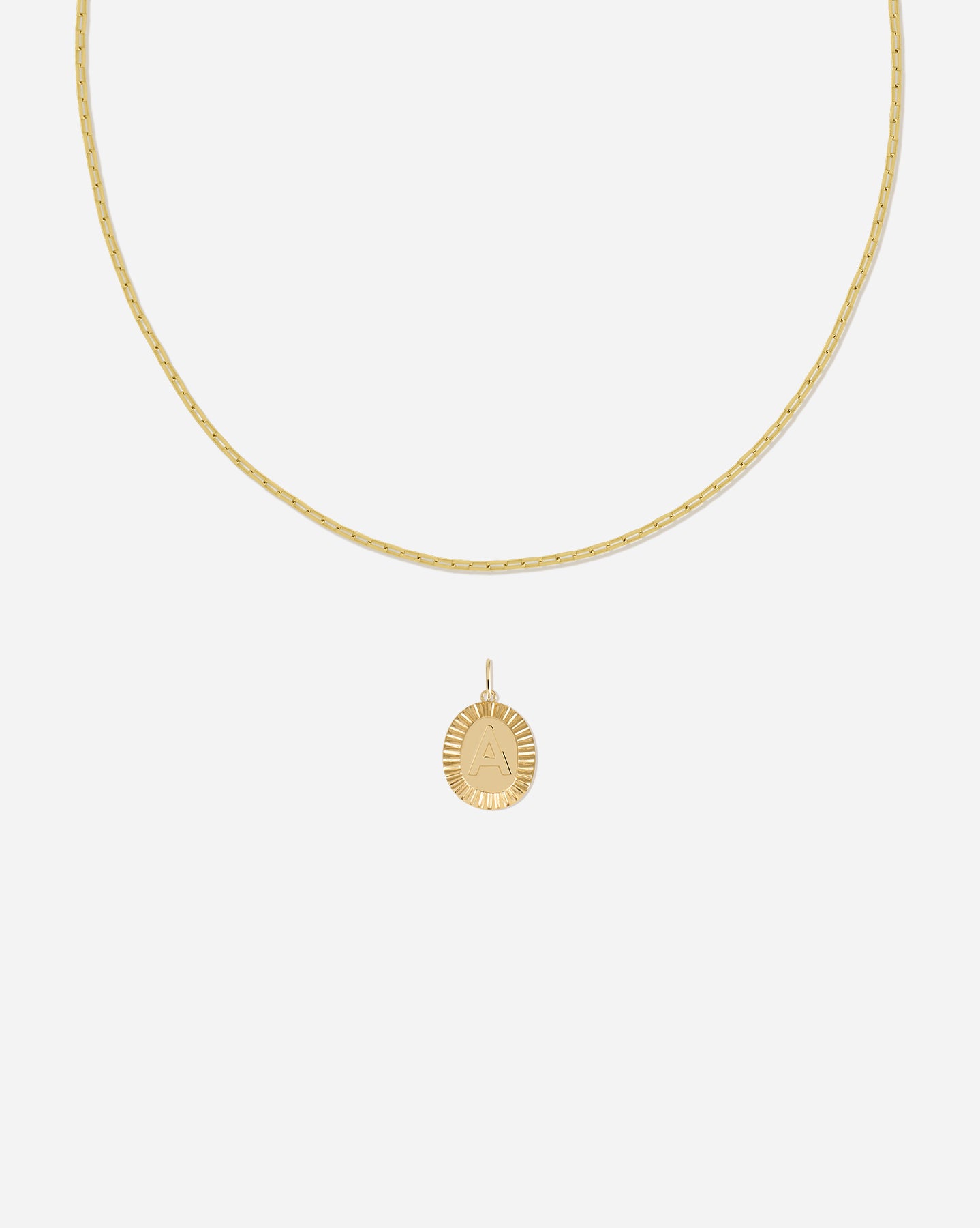 Coin Letter Charm Set