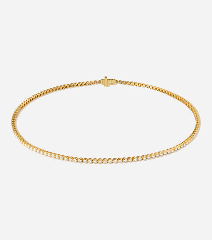 Lab-Grown Diamond Tennis Necklace