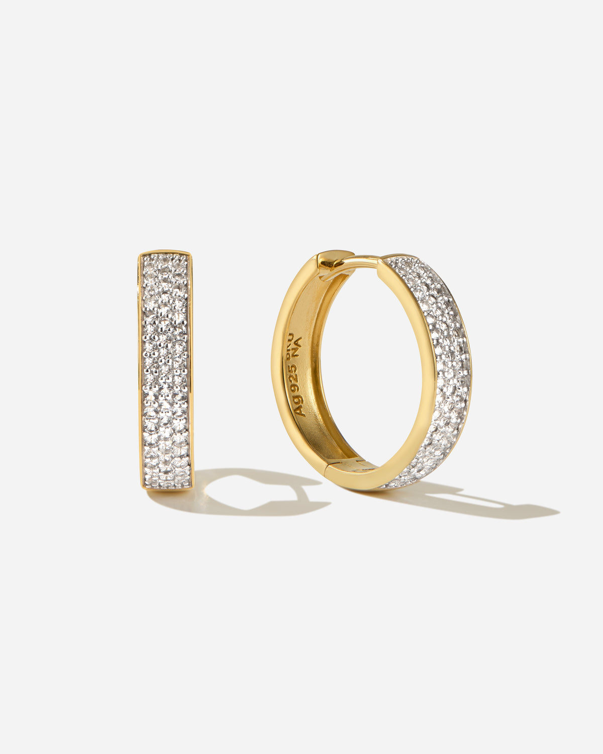 Lourdes Medium Hoops