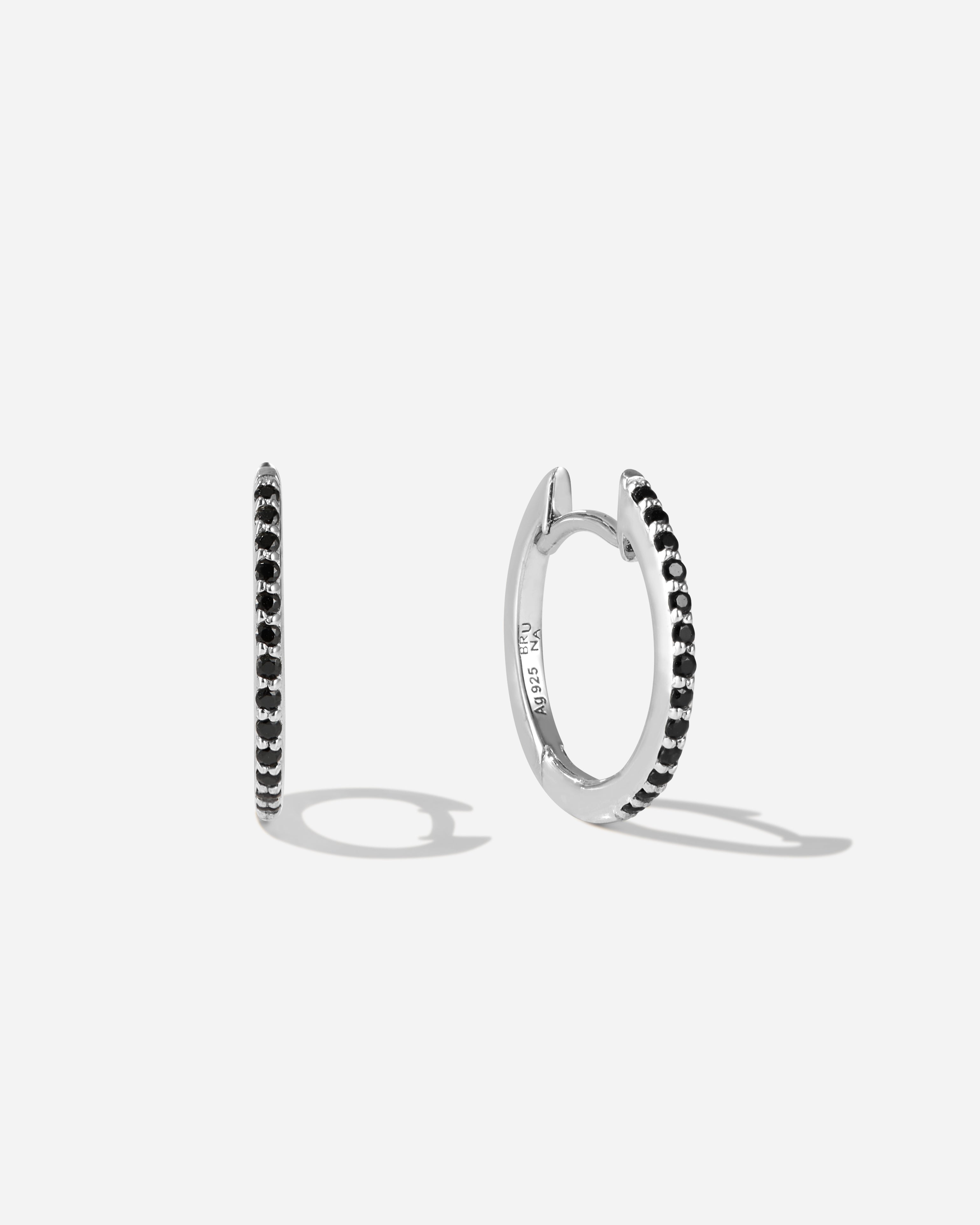 Lumière Onyx Small Hoops