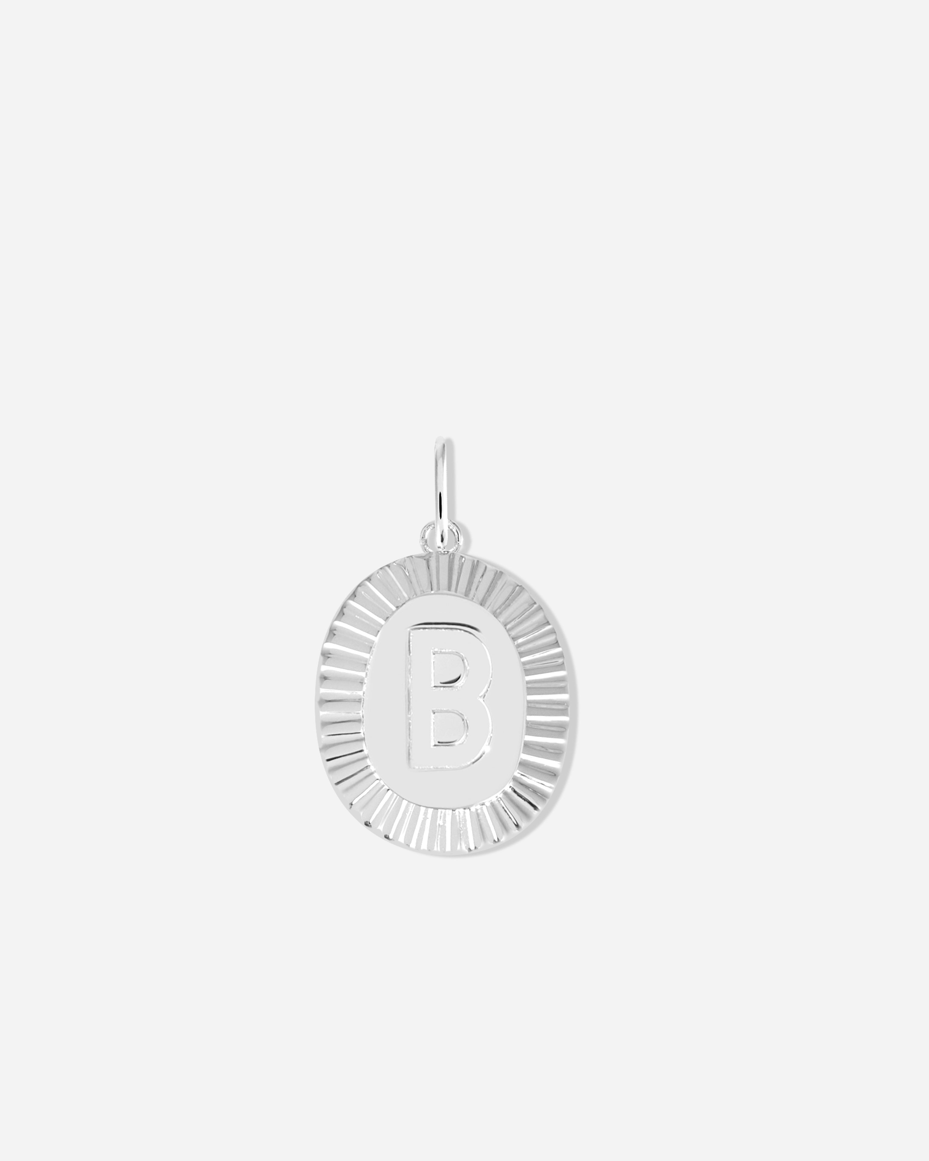 Coin Letter Charm