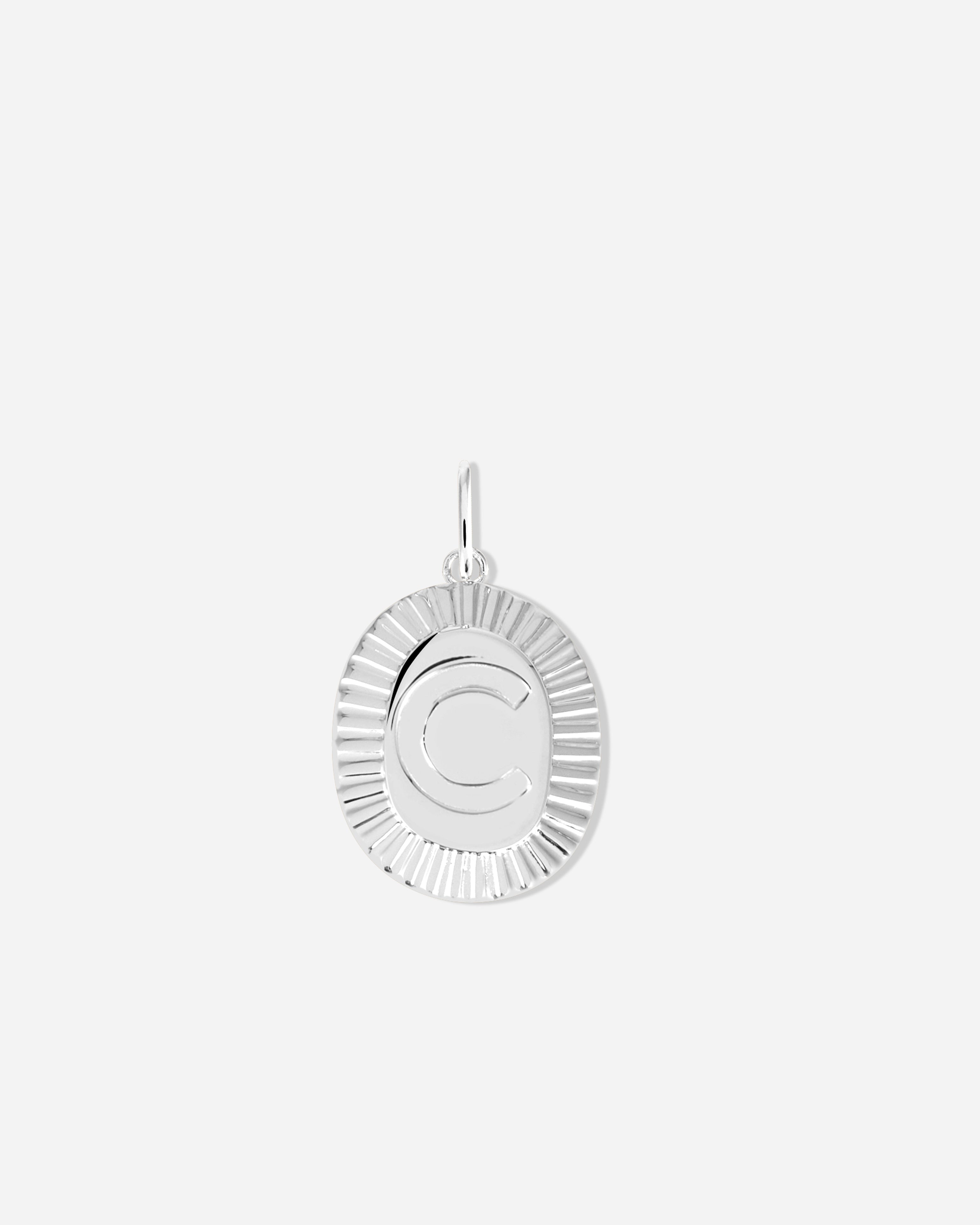 Coin Letter Charm