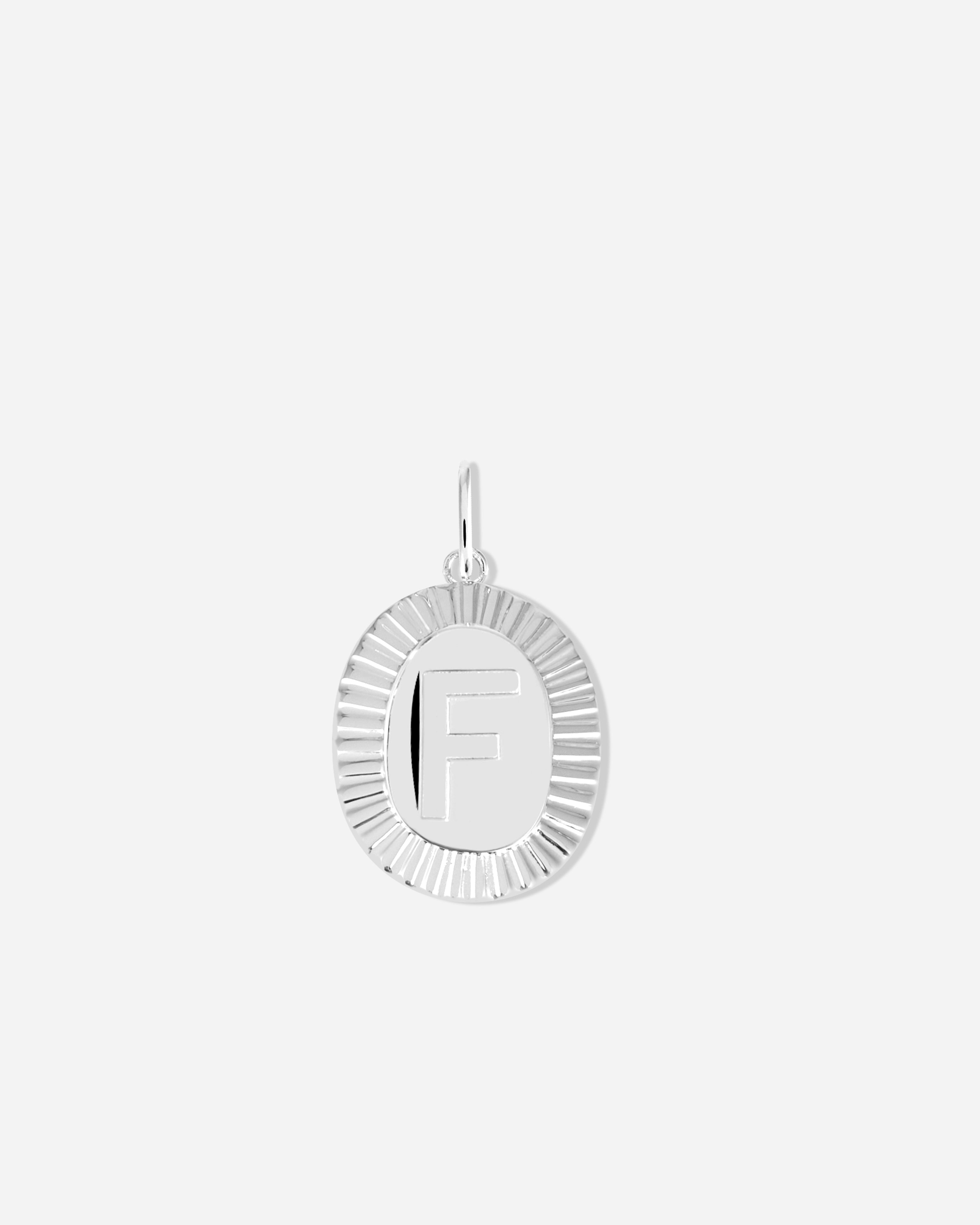 Coin Letter Charm