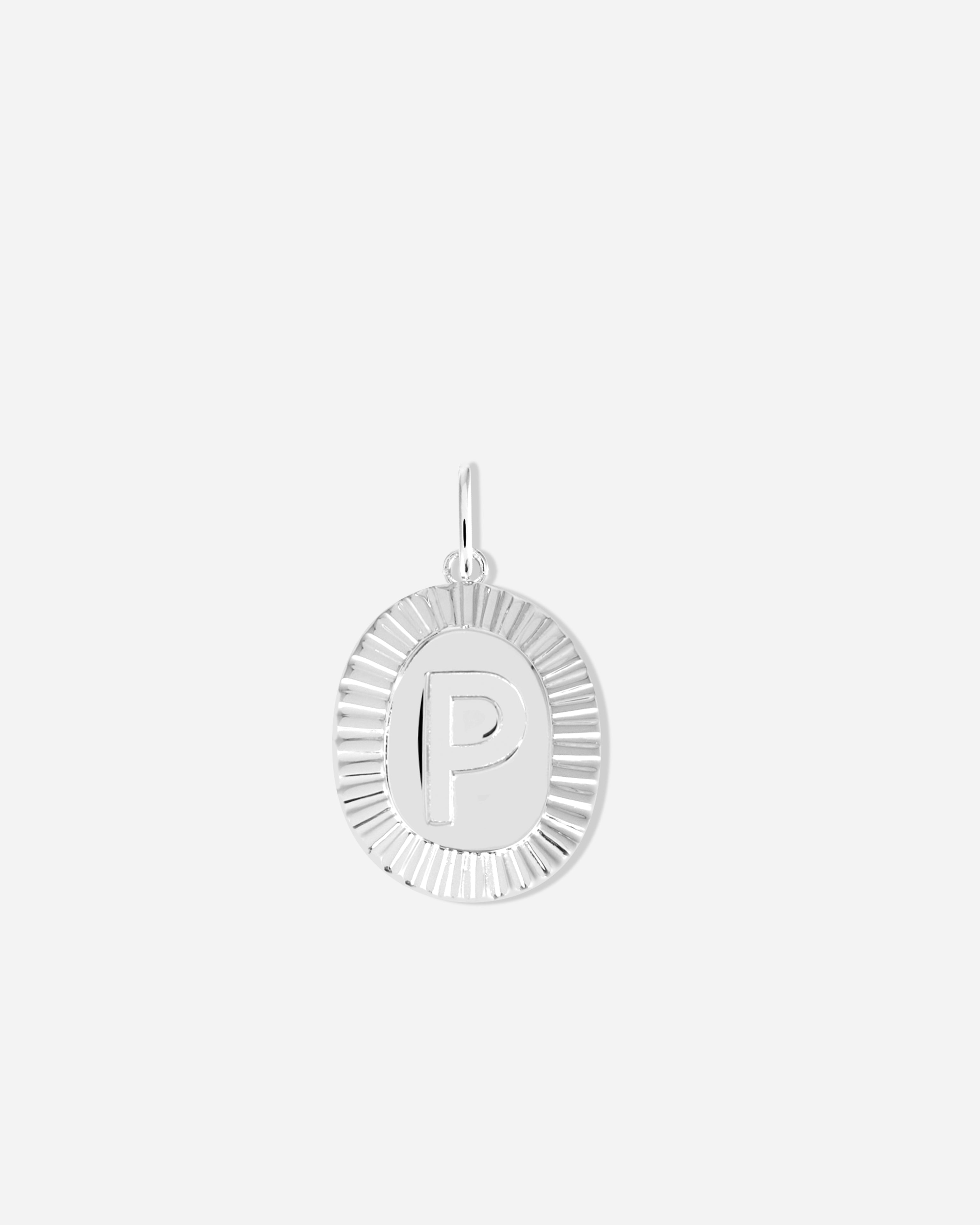 Coin Letter Charm