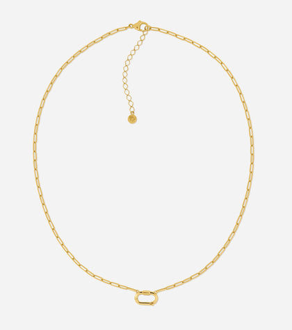 Elea Charm Clasp Necklace