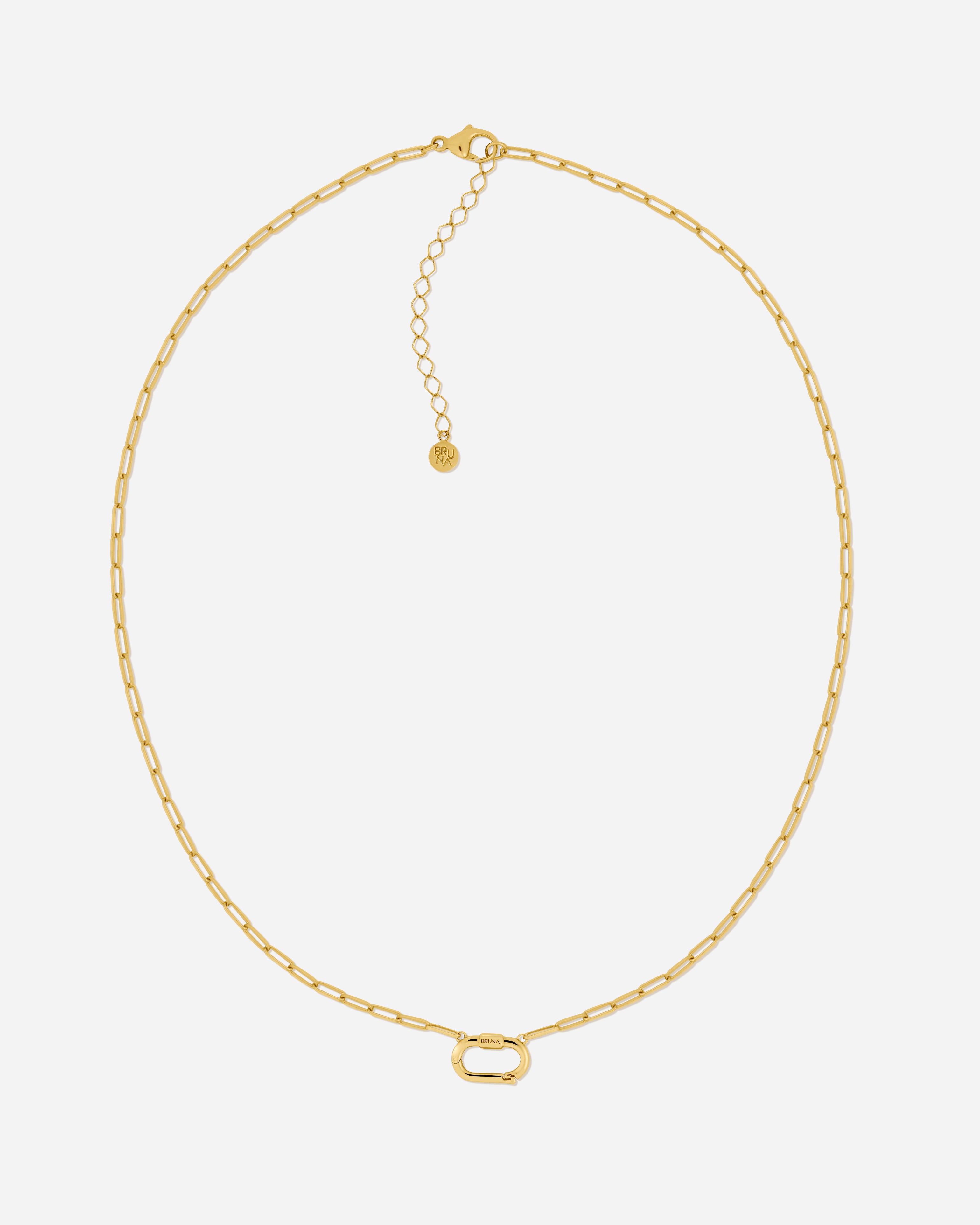 Elea Charm Clasp Necklace