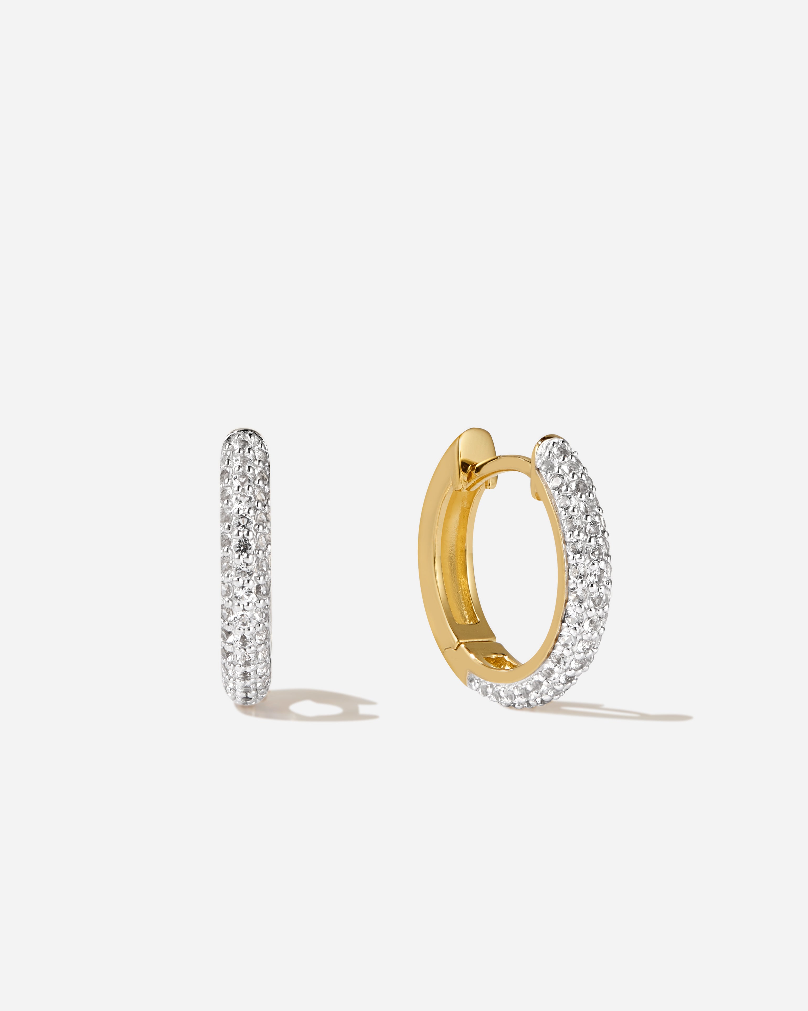 Aura Medium Hoops
