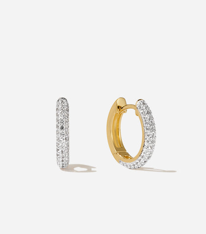 Aura Medium Hoops