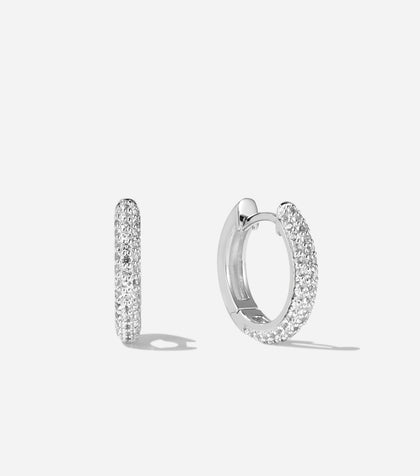 Aura Medium Hoops