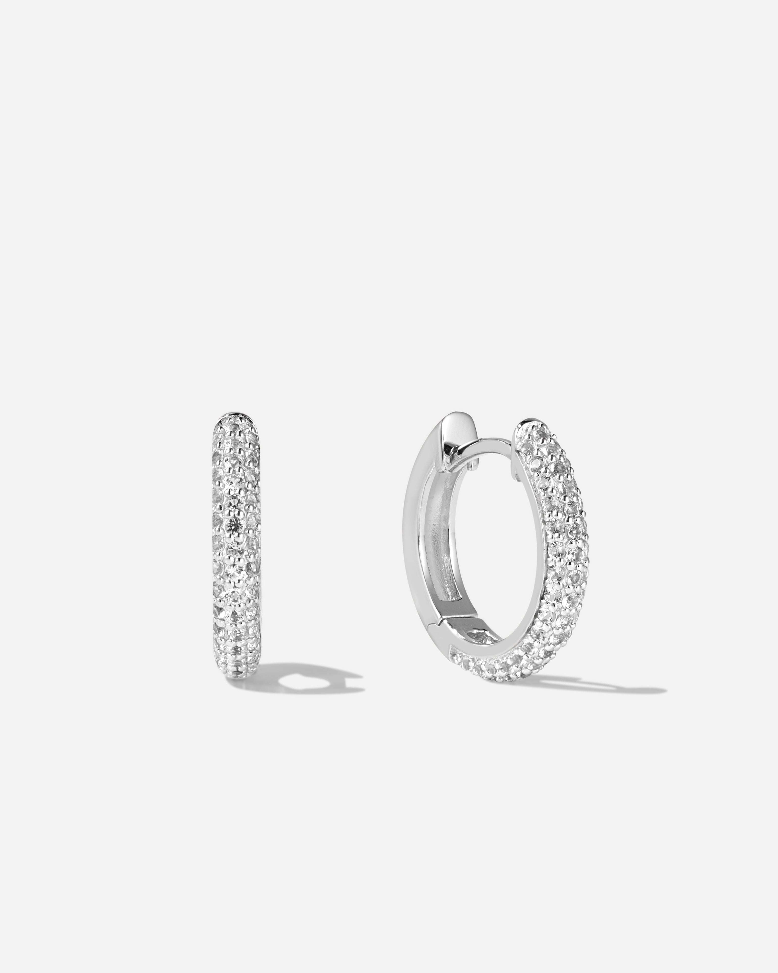 Aura Medium Hoops