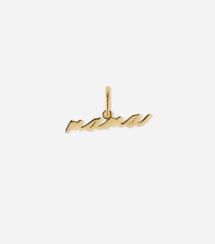 Mama 14k Gold Charm