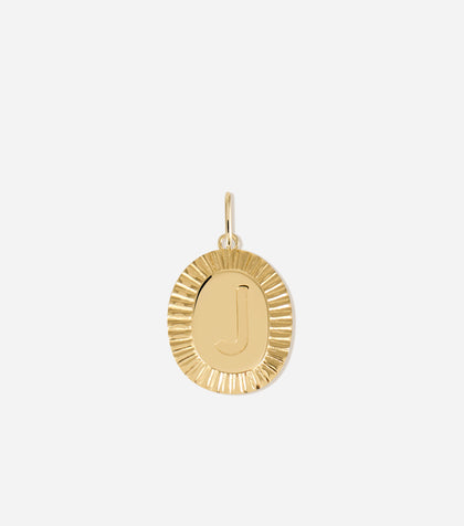 Coin Letter Charm