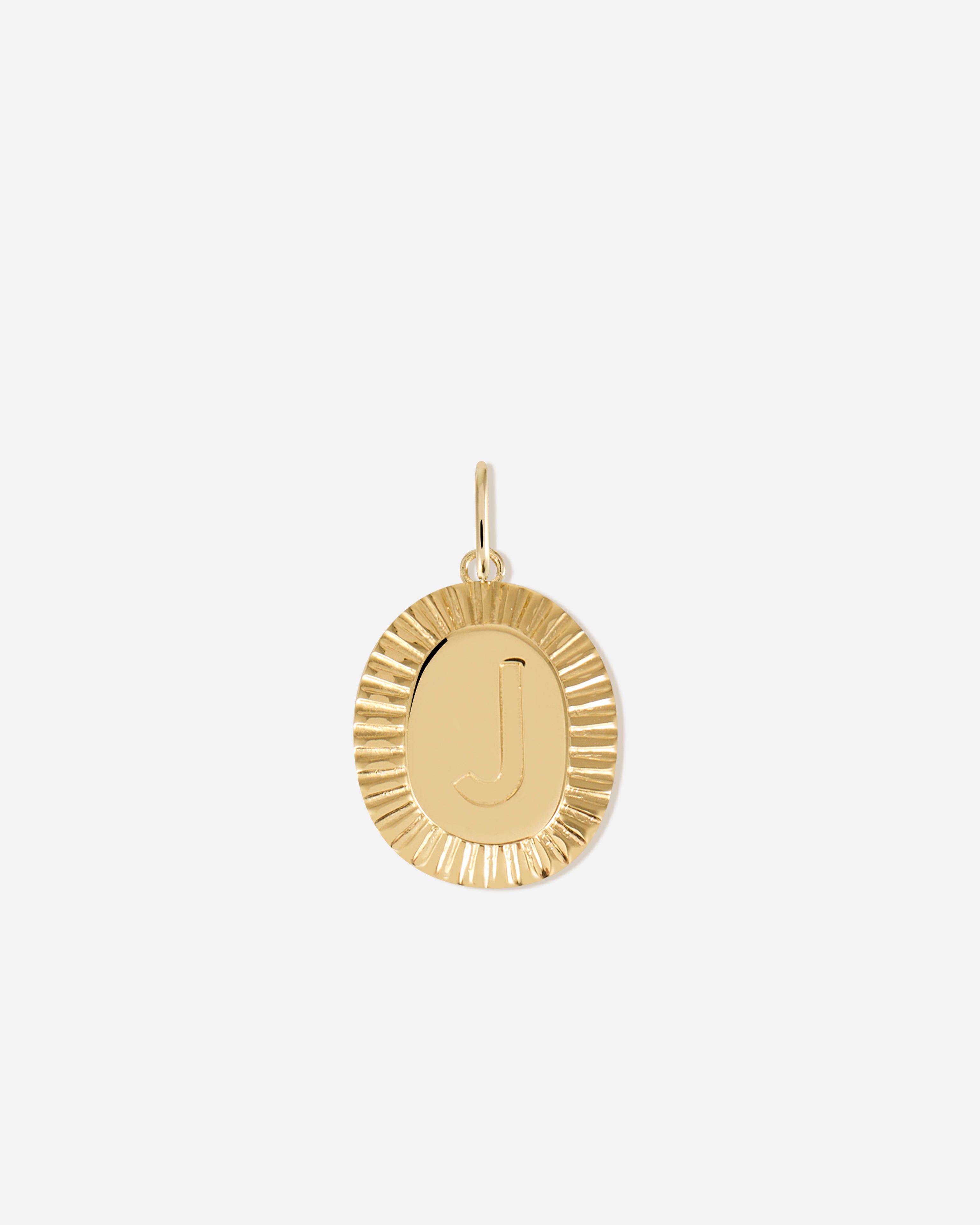 Coin Letter Charm