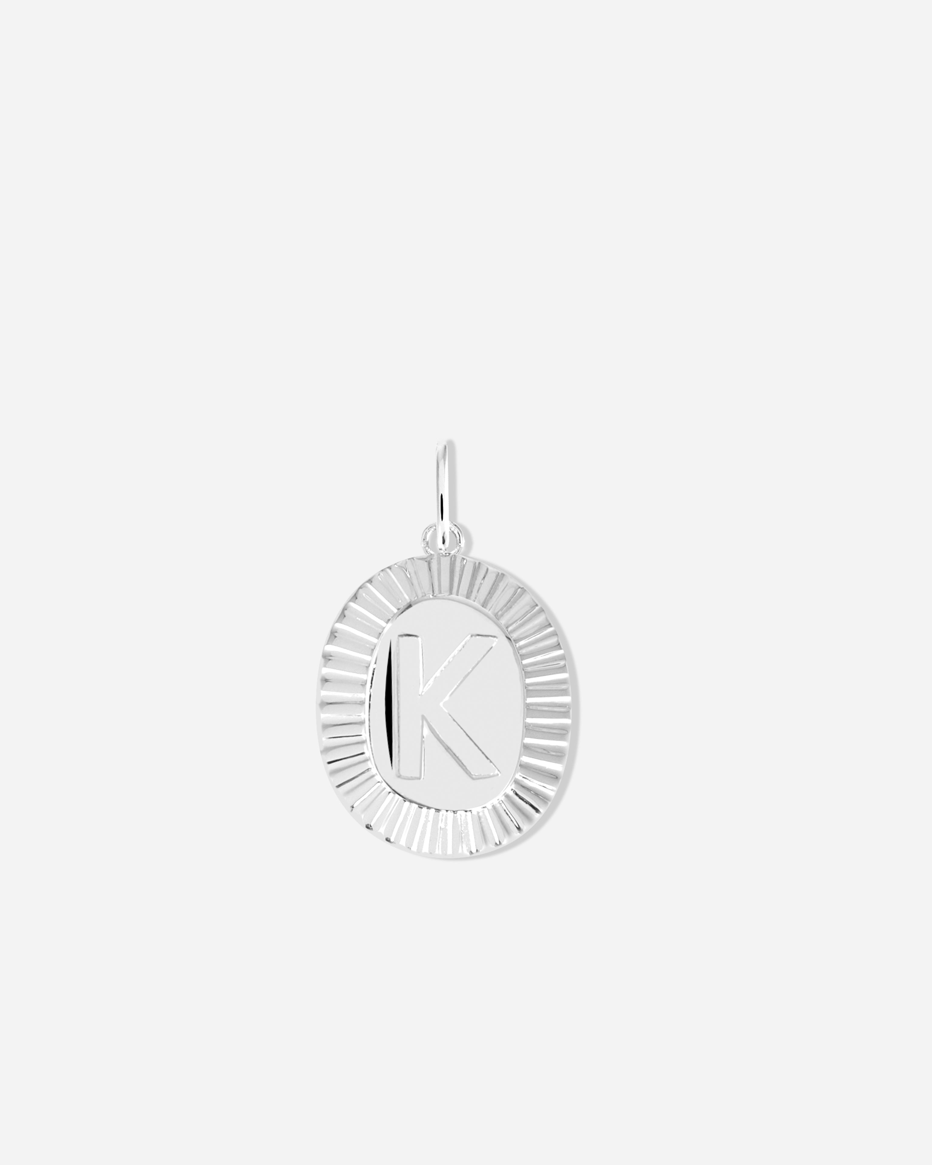 Coin Letter Charm