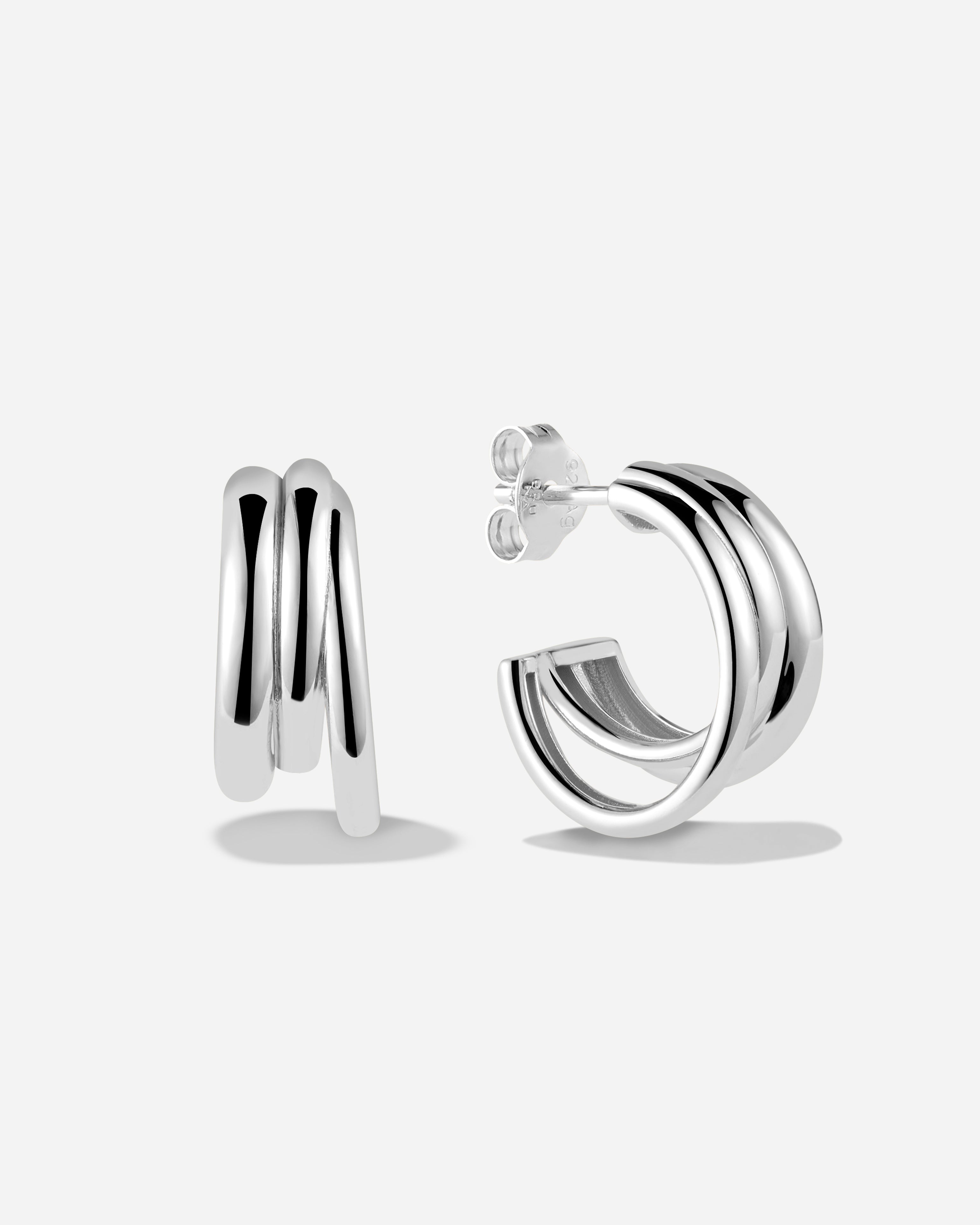 Triolo Medium Hoops