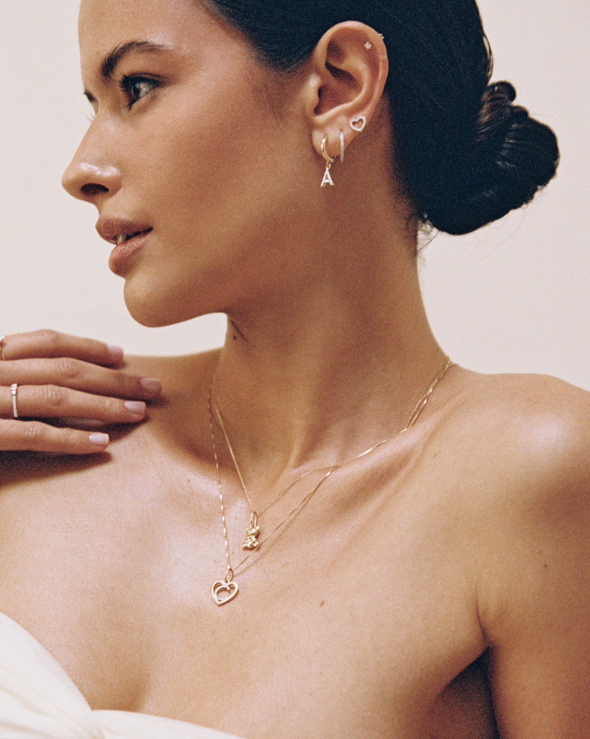 Bear Lab-Grown Diamond Charm