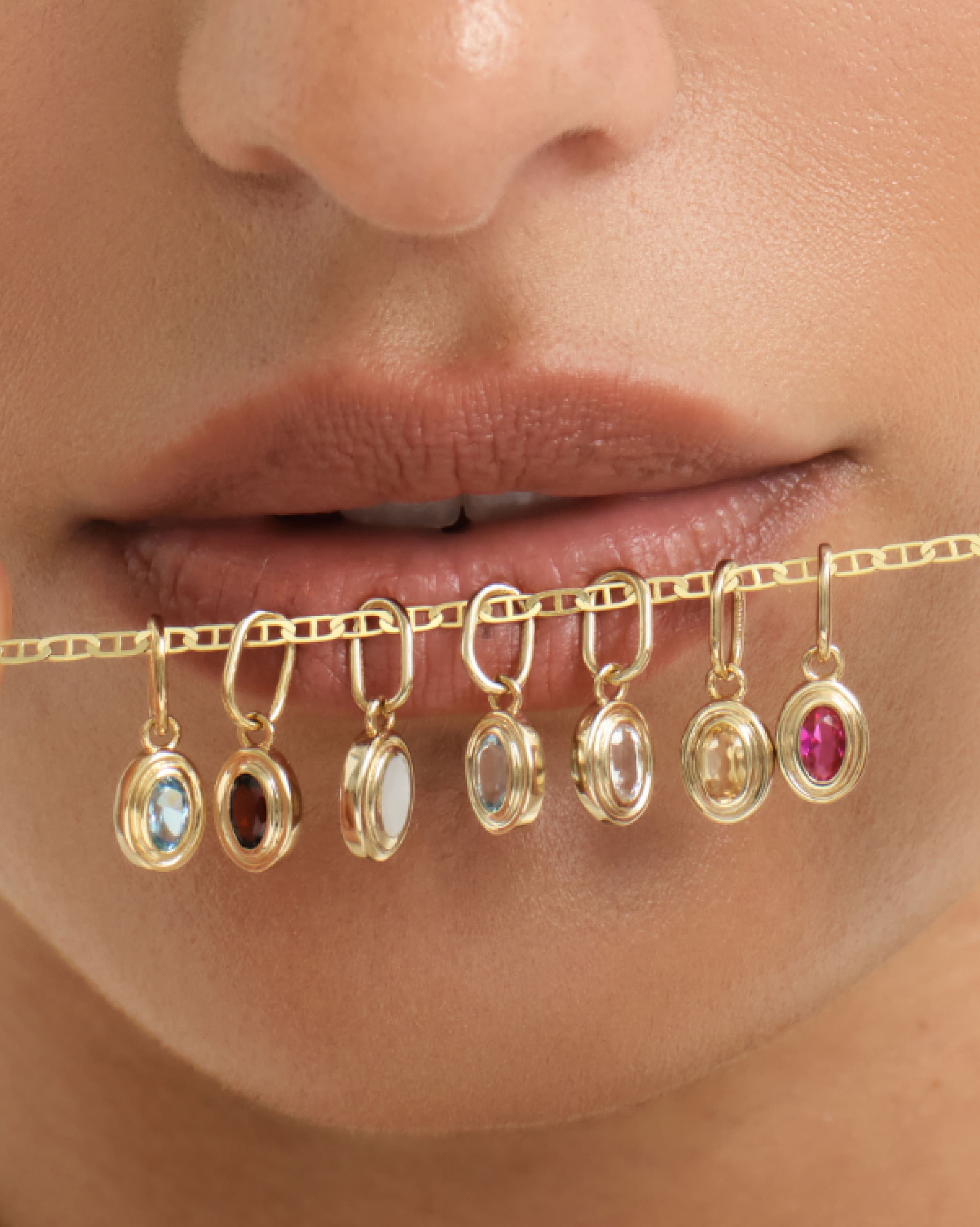 Birthstone Charm Set