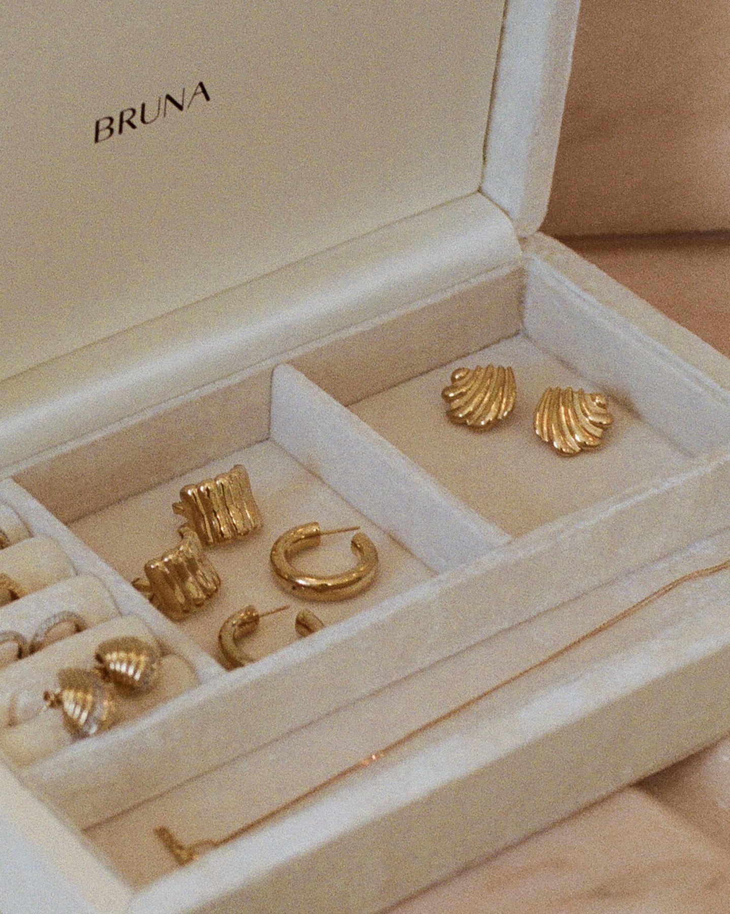 BRUNA The Label Calico Earrings