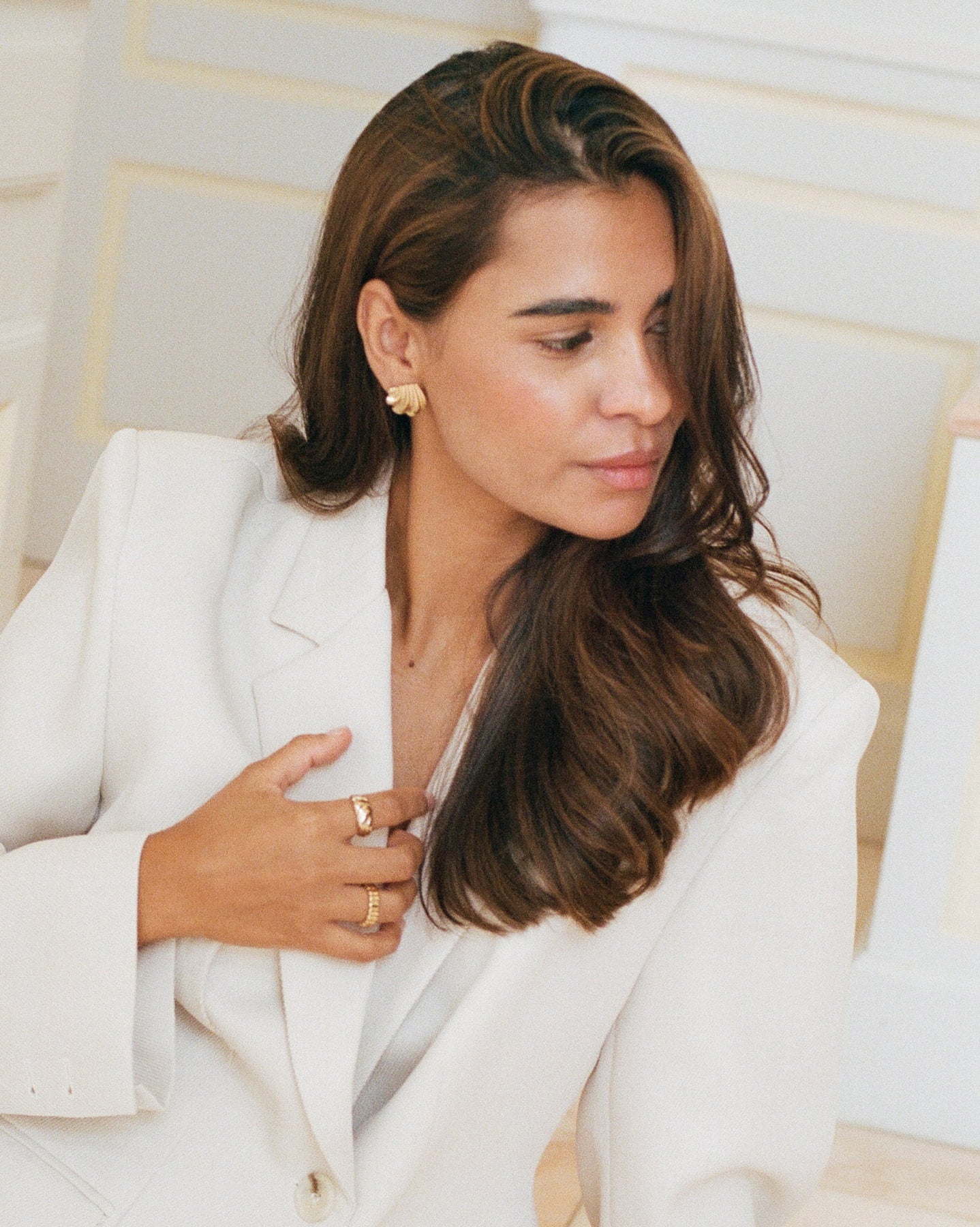 BRUNA The Label Calico Earrings