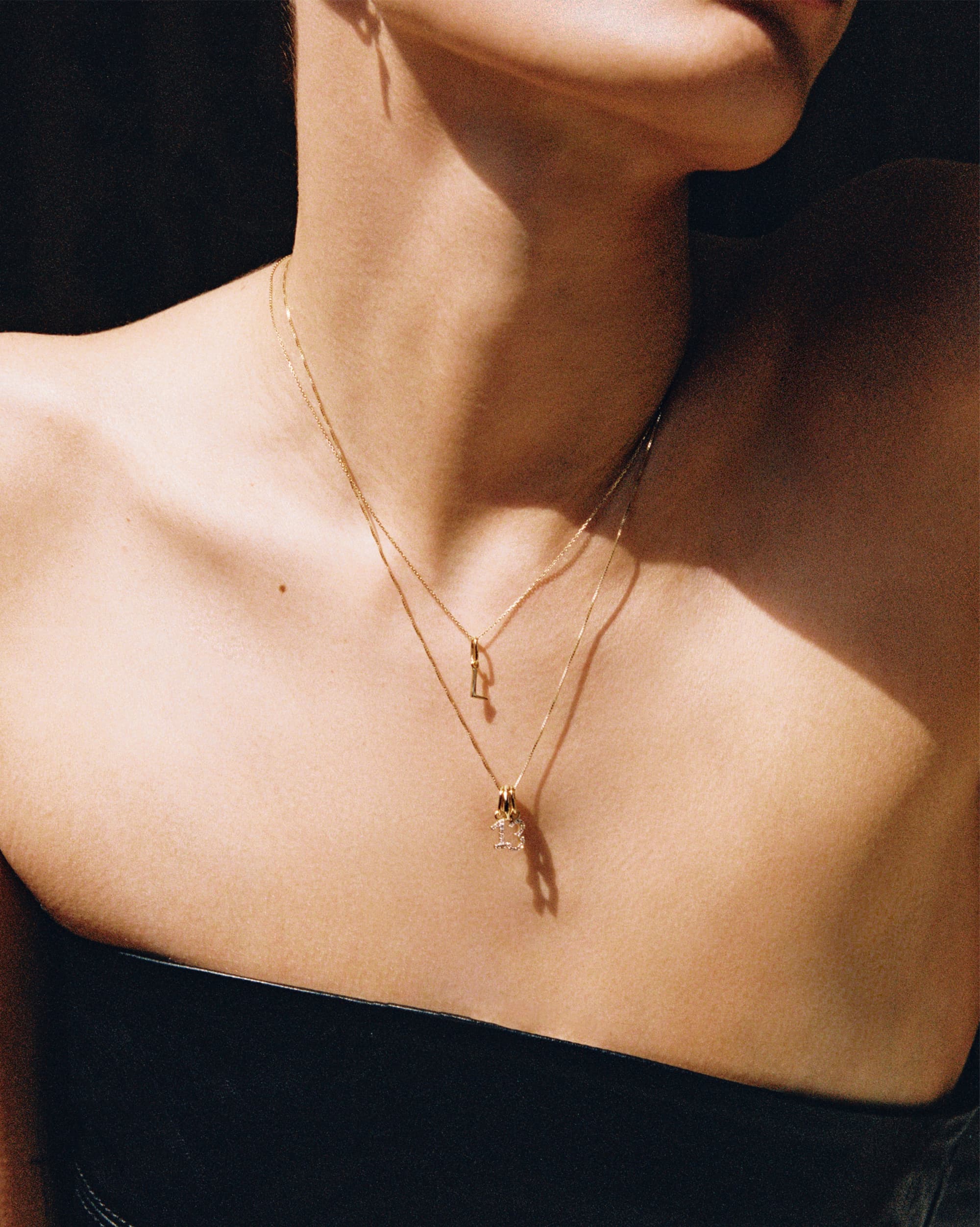 Classic Letter Charm