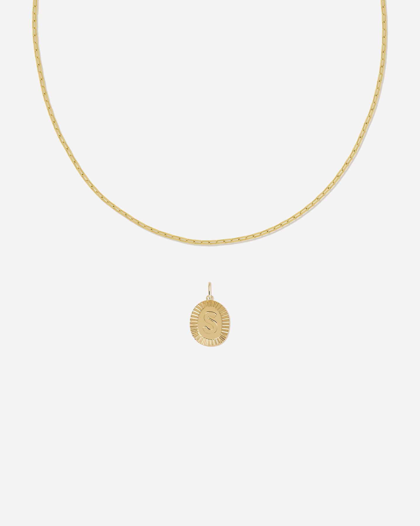 Coin Letter Charm Set