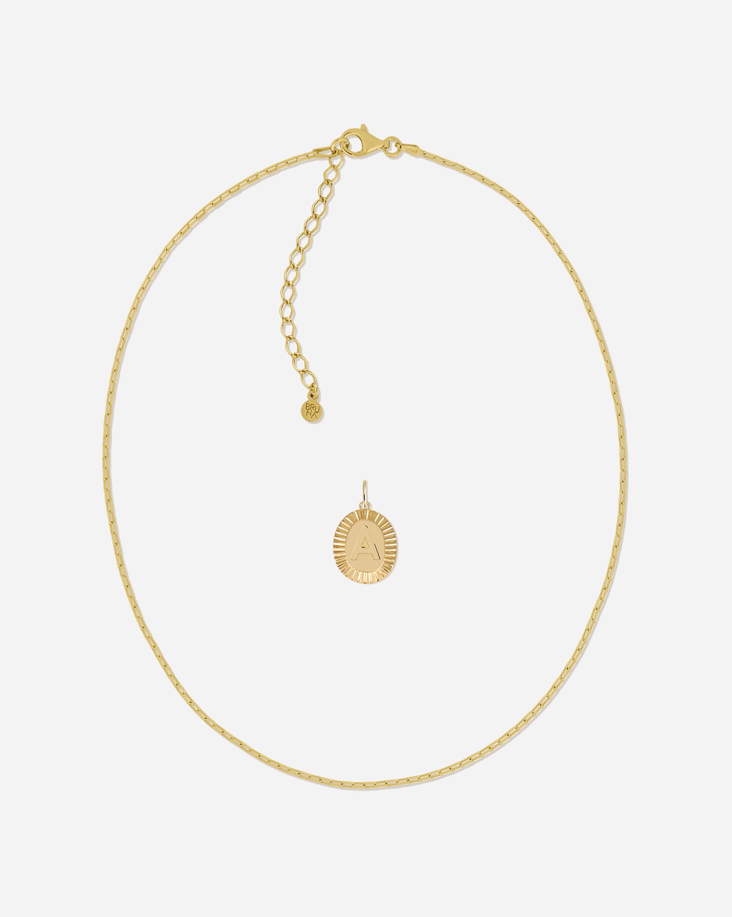 Coin Letter Charm Set