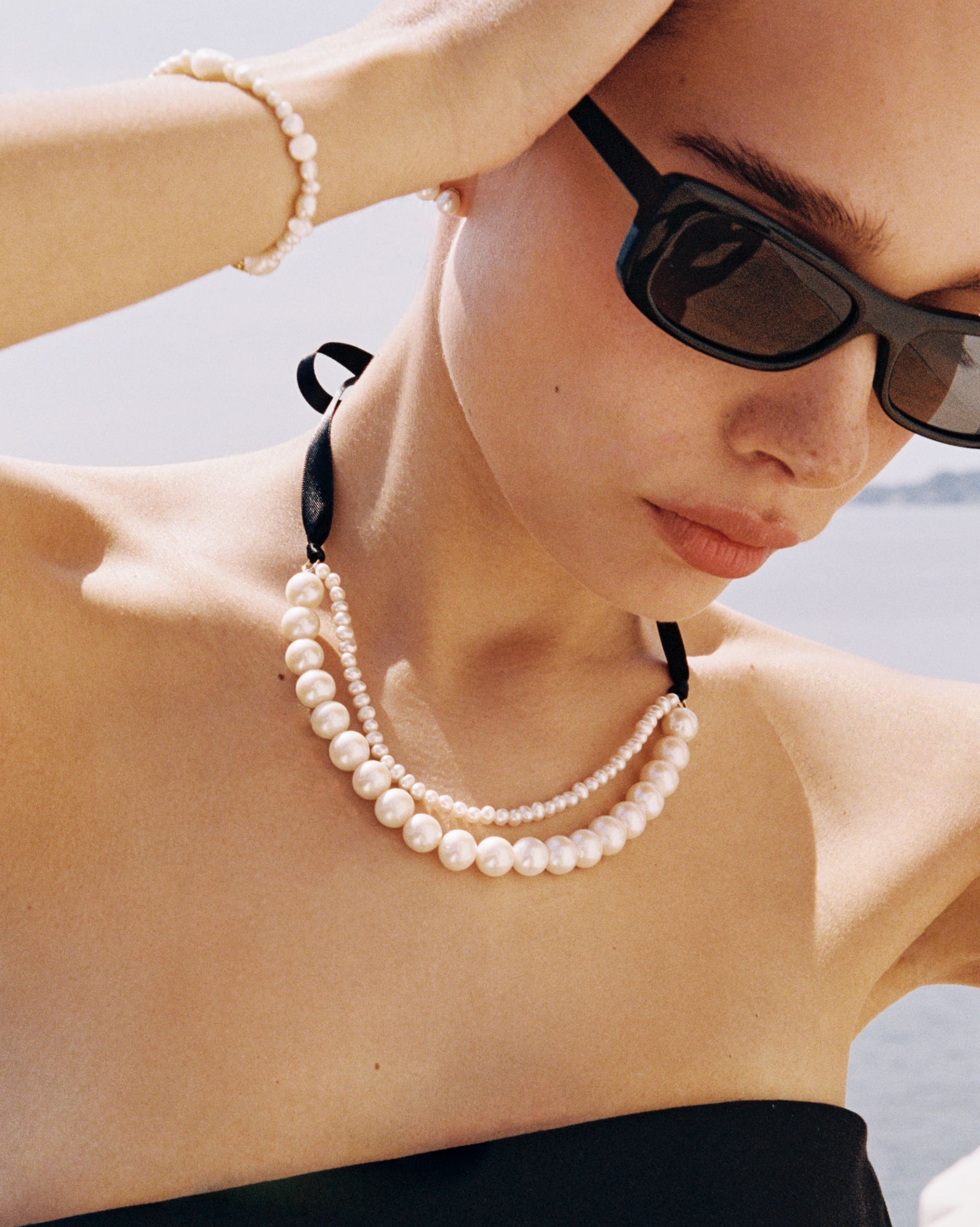 Croisette Silk Necklace