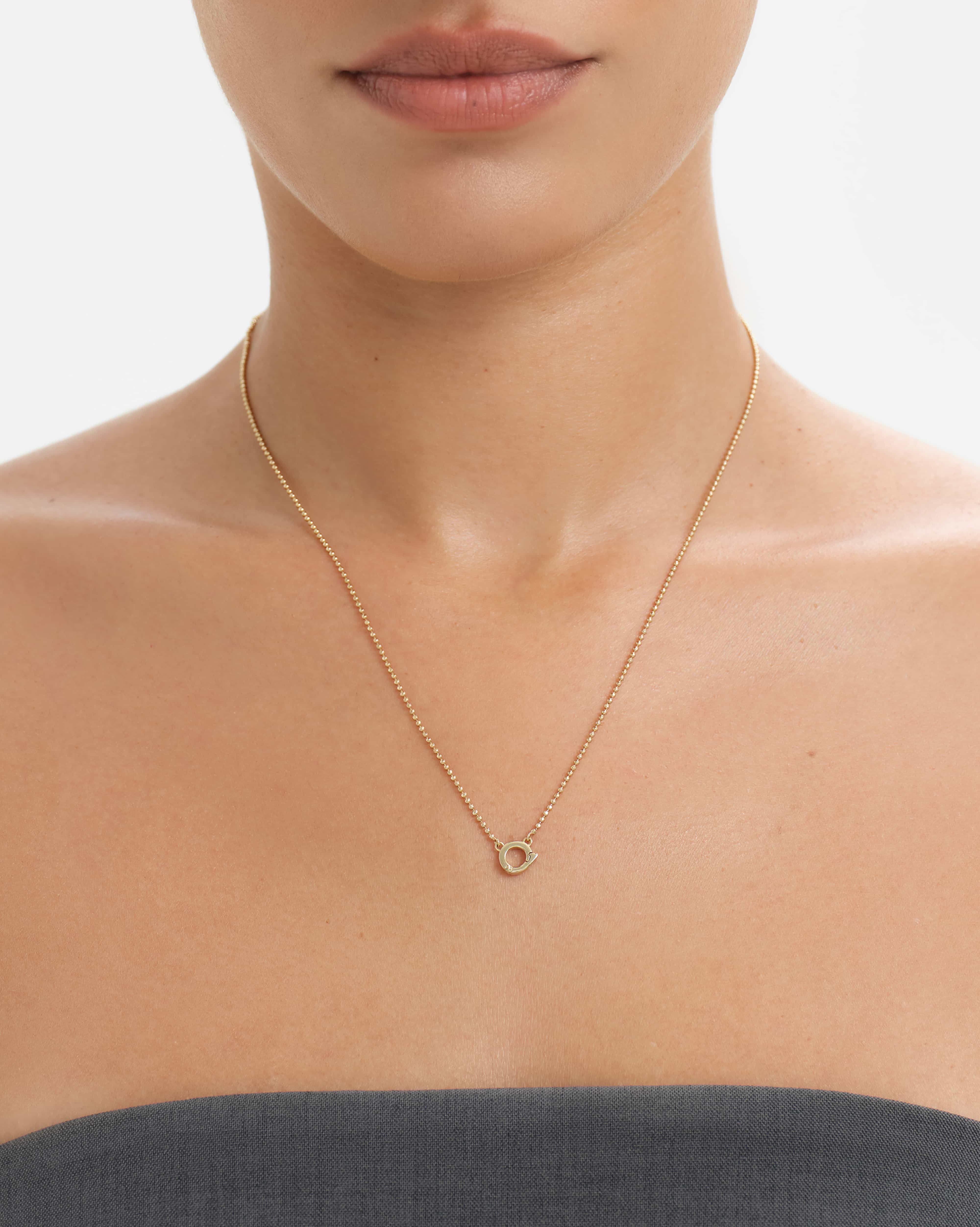 Delphi Charm Clasp Necklace