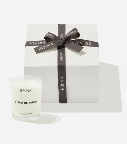 Geschenkverpackung + Fleur De Tahiti Duftkerze