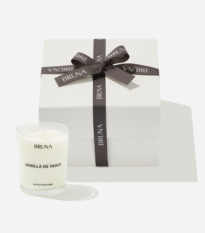 Geschenkverpackung + Vanille De Tahiti Duftkerze