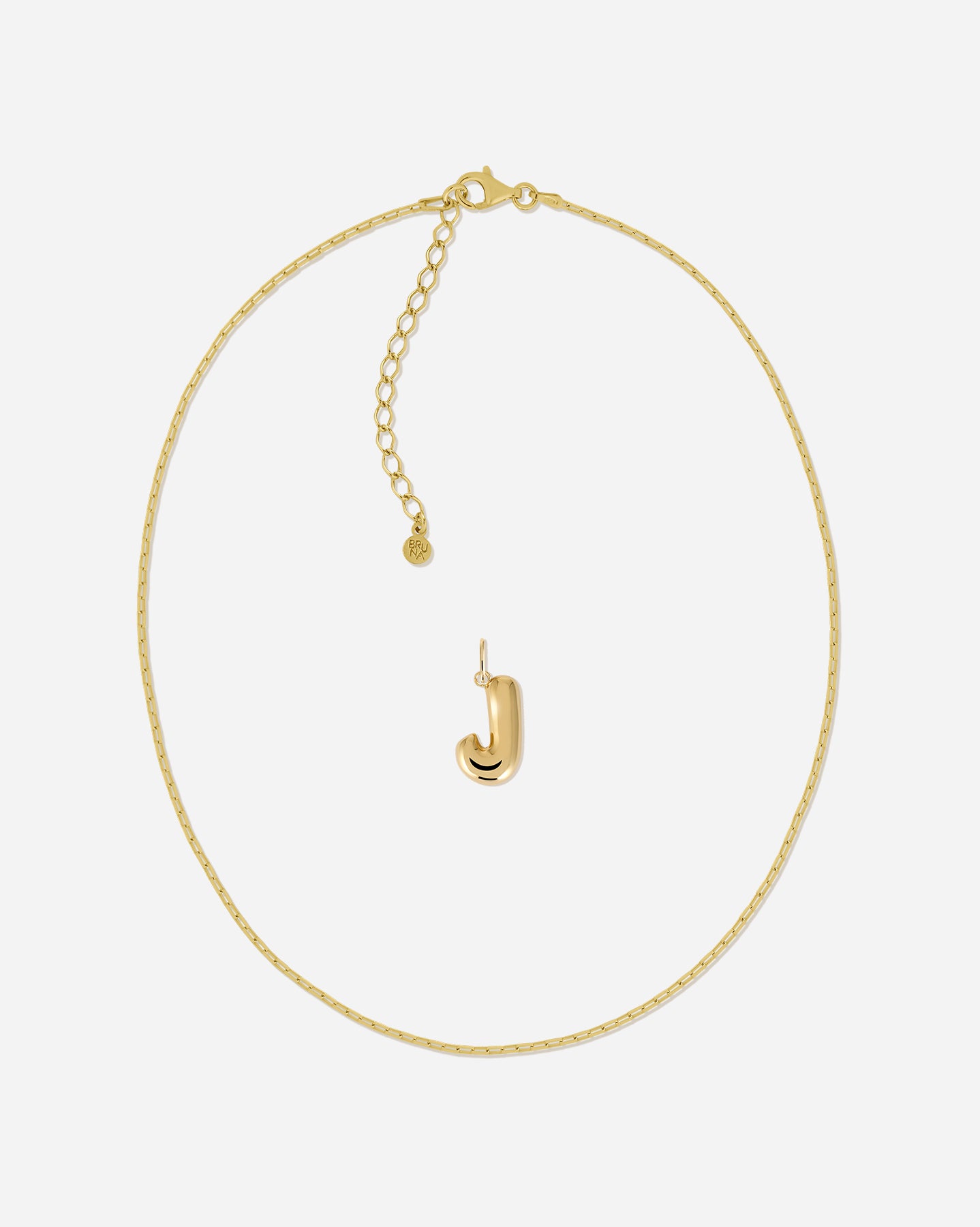 Bubble Letter Large Charm Set