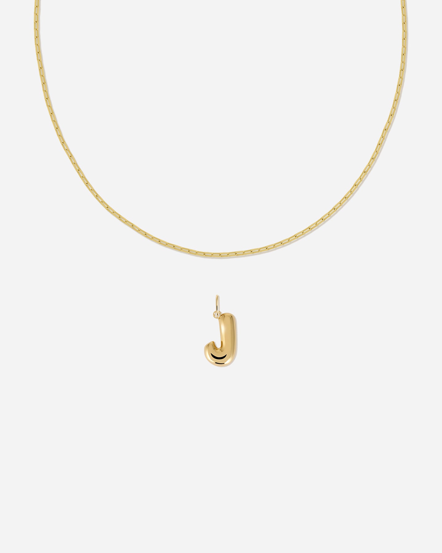 Bubble Letter Large Charm Set