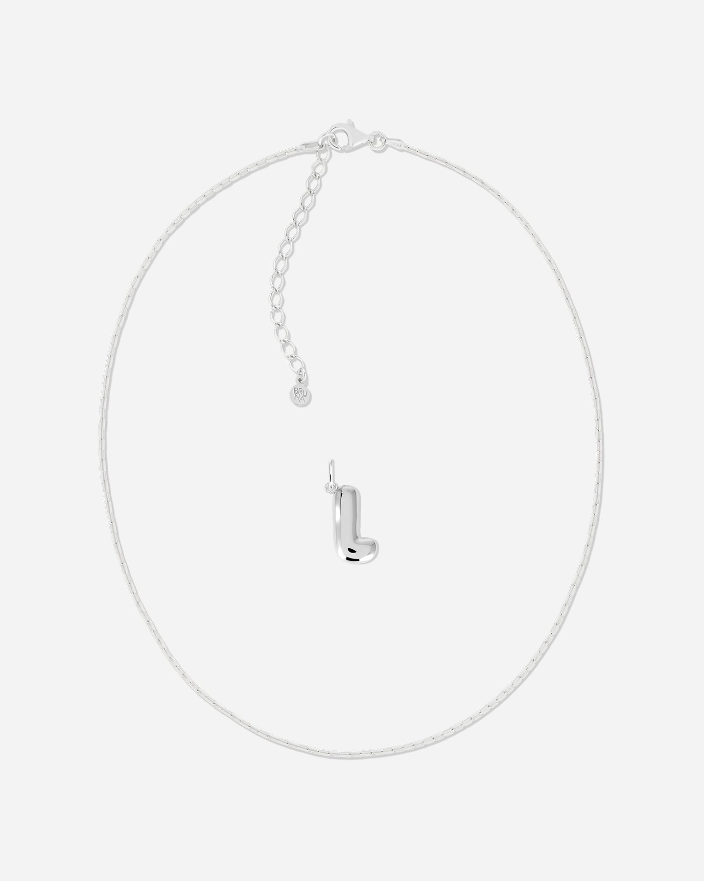 Bubble Letter Large Charm Set