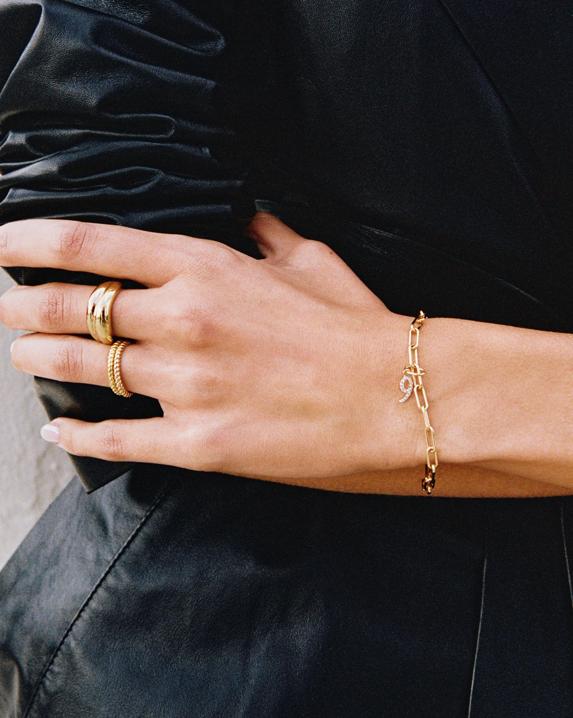 Lab-Grown Diamond Number Charm