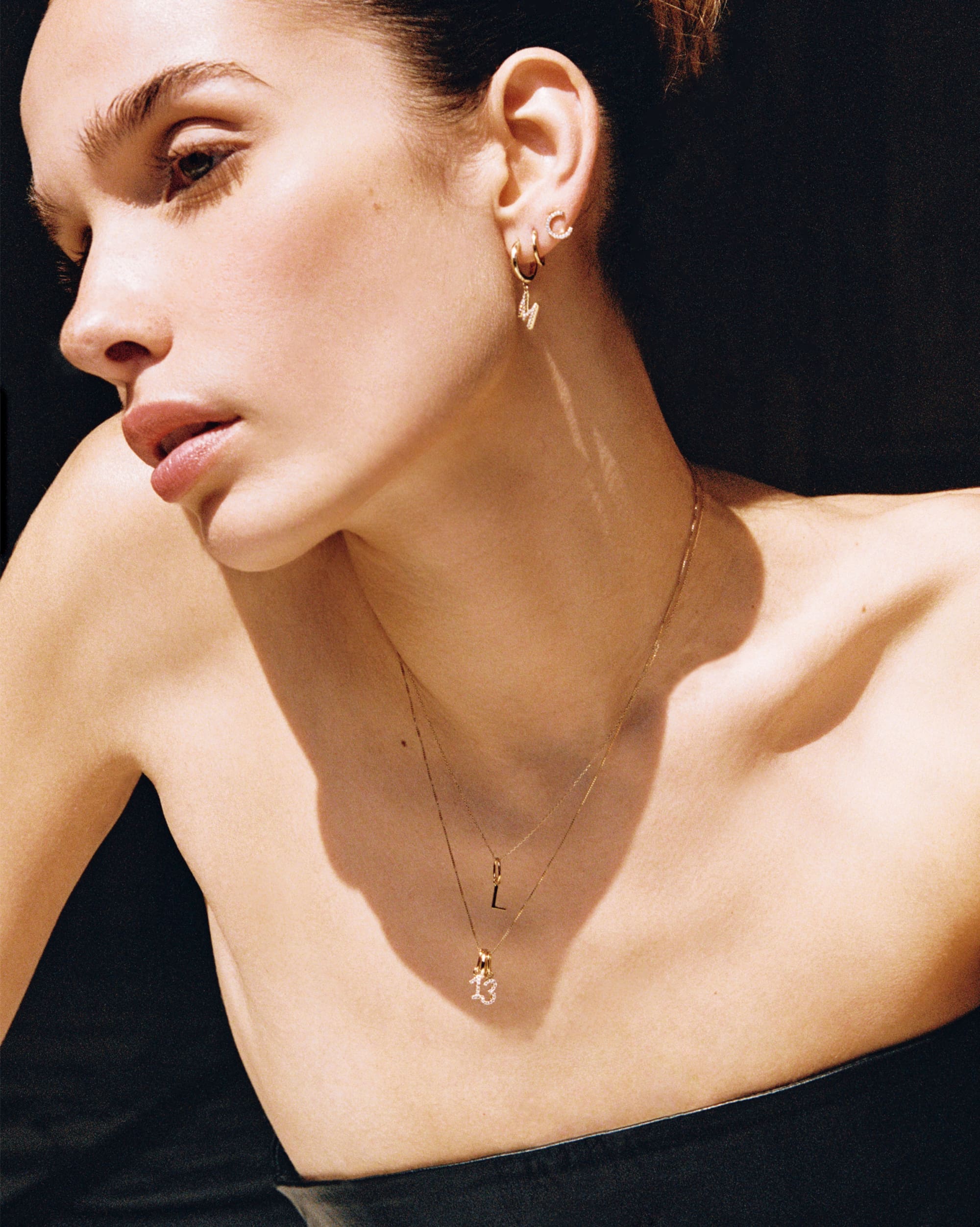 Lab-Grown Diamond Number Charm