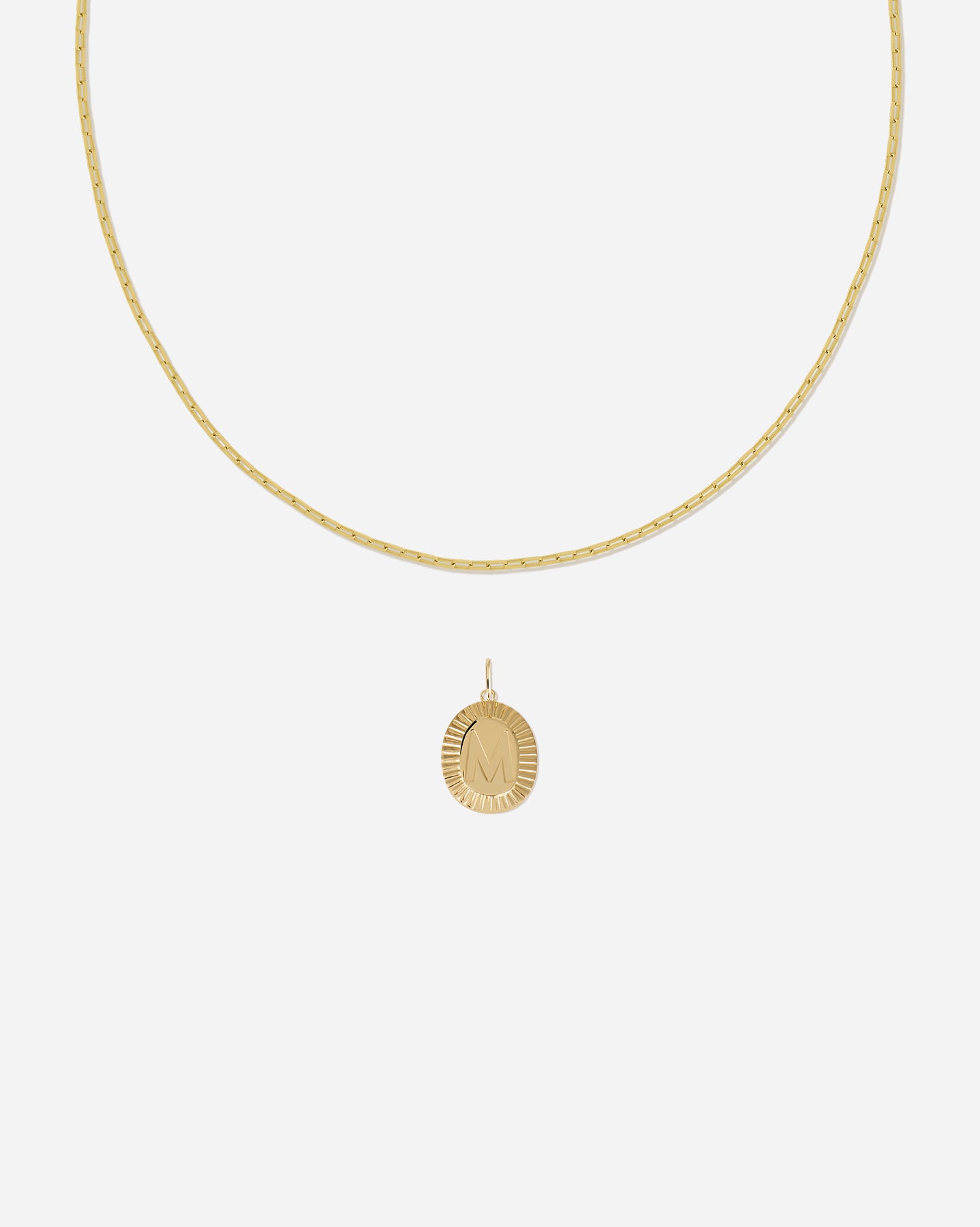 Coin Letter Charm Set