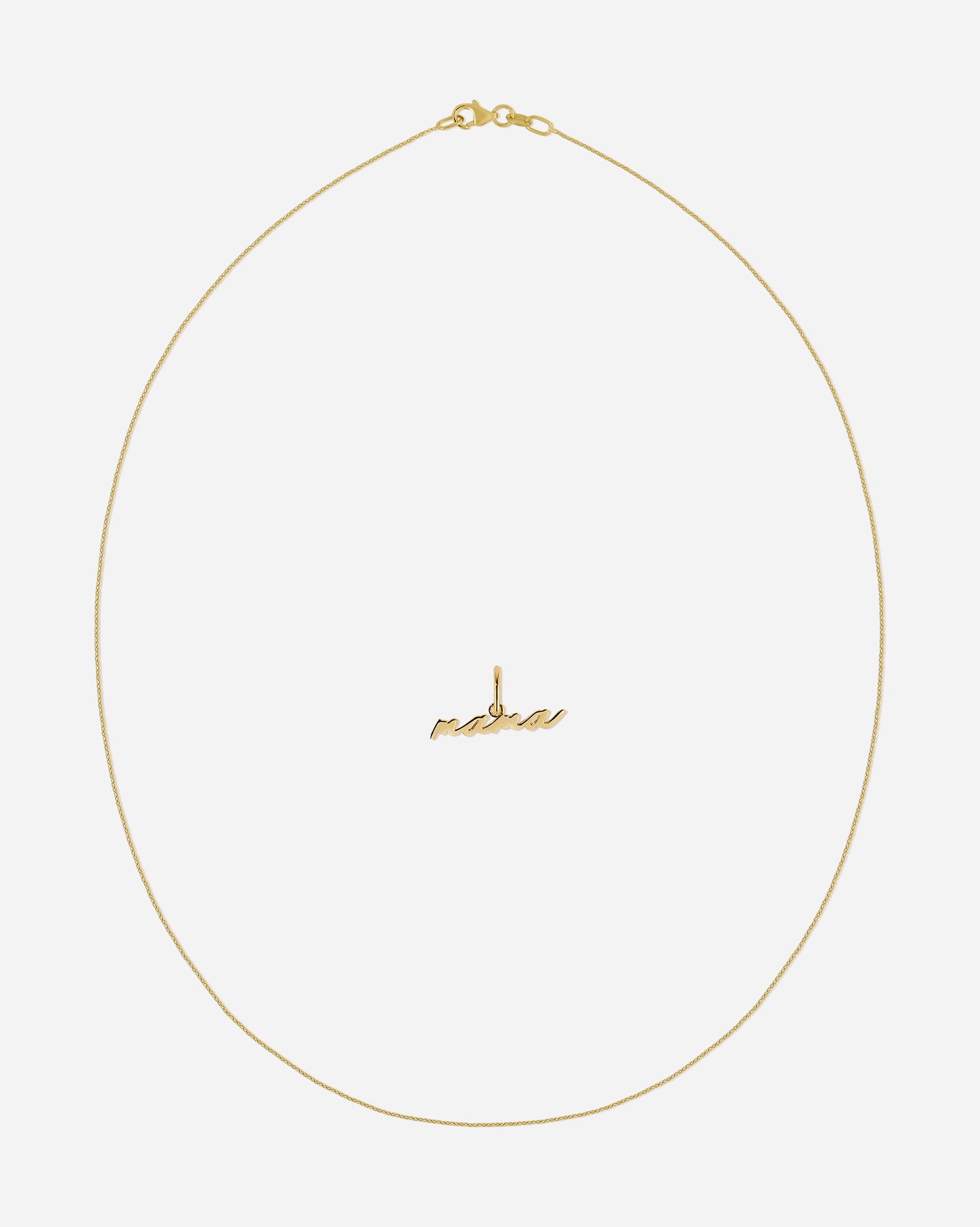 Mama Small 14k Gold Charm Set