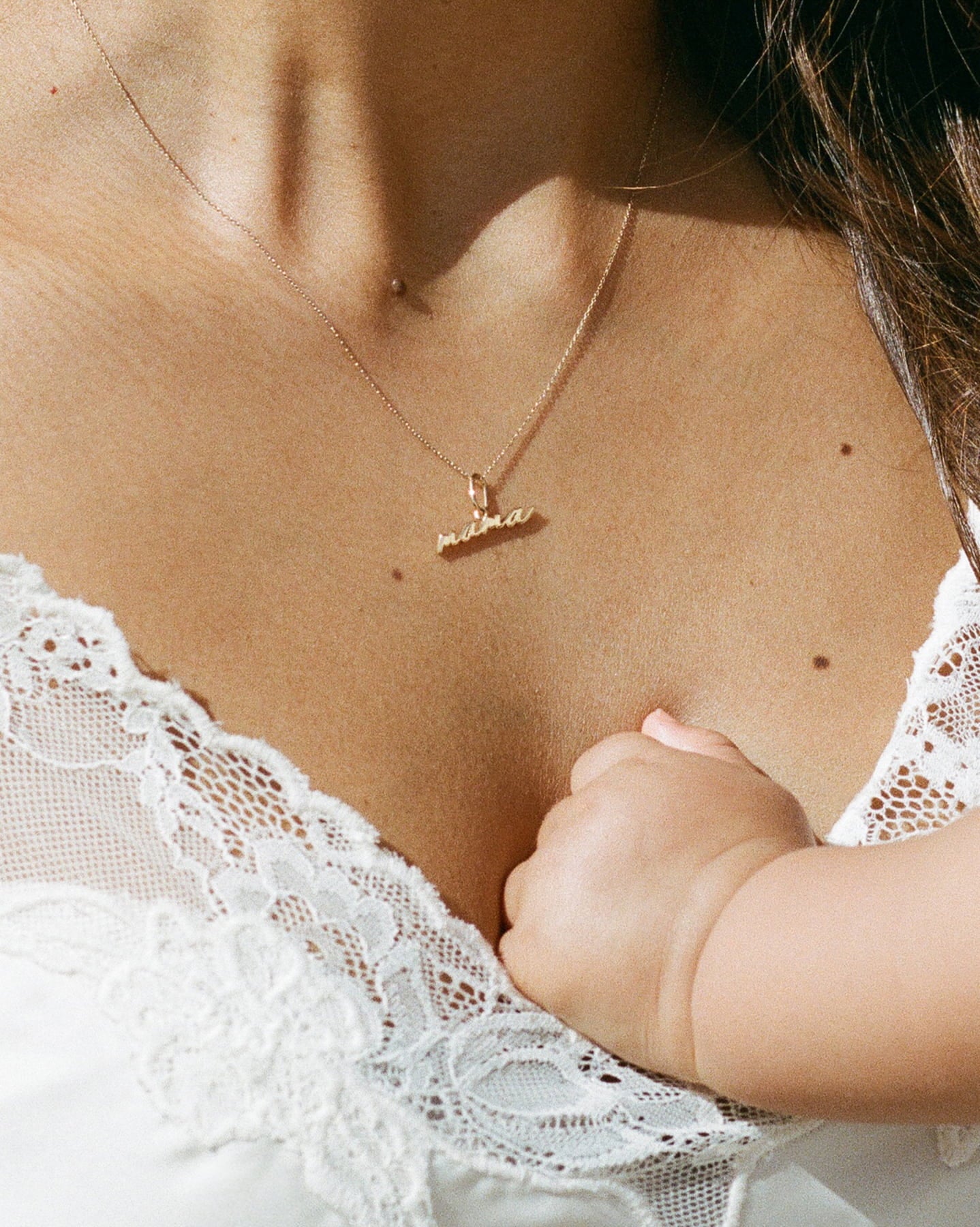 Mama Small 14k Gold Charm Set