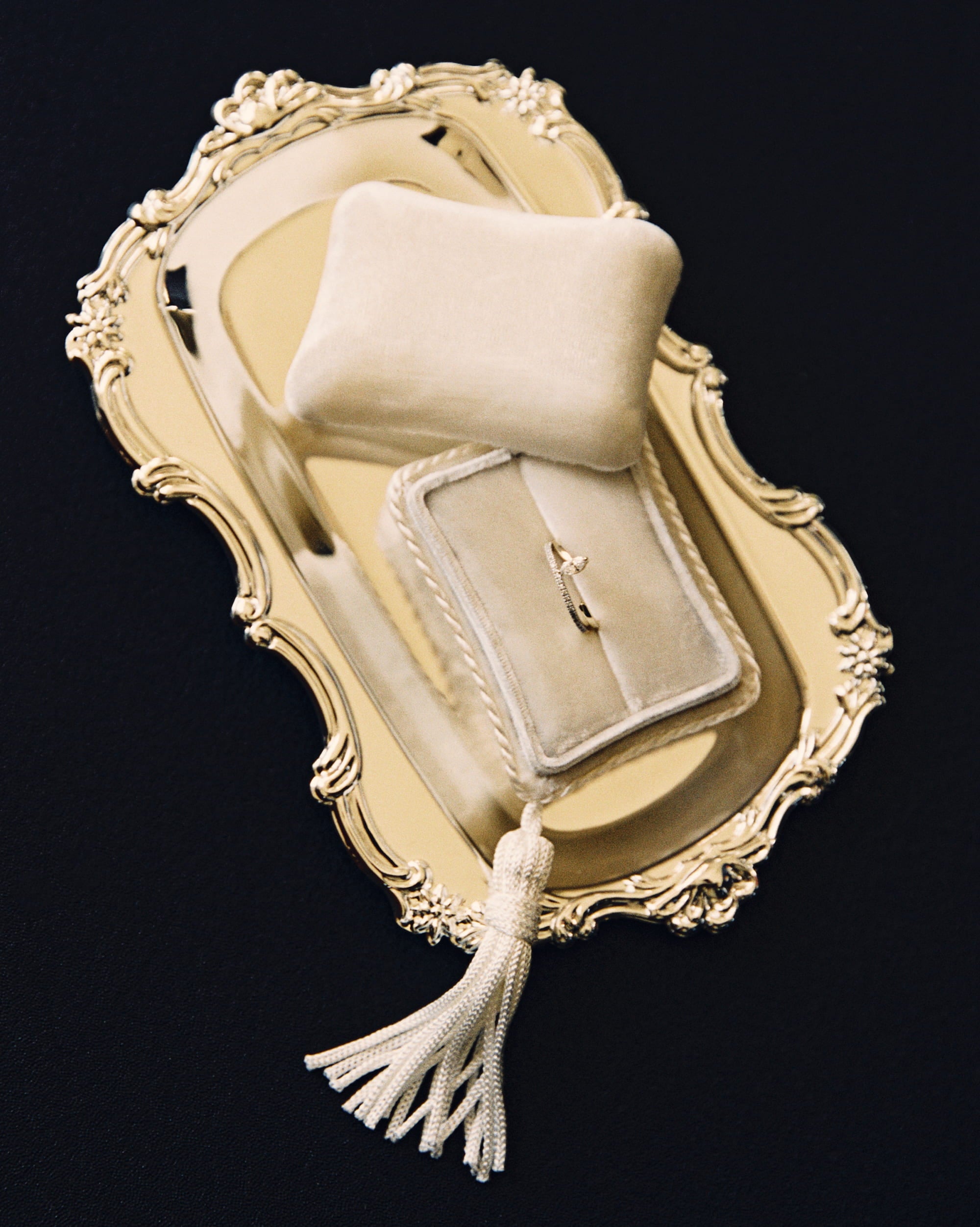 Mini Velvet Jewelry Pouch