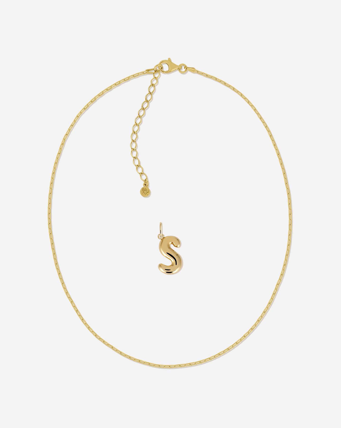 Bubble Letter Large Charm Set