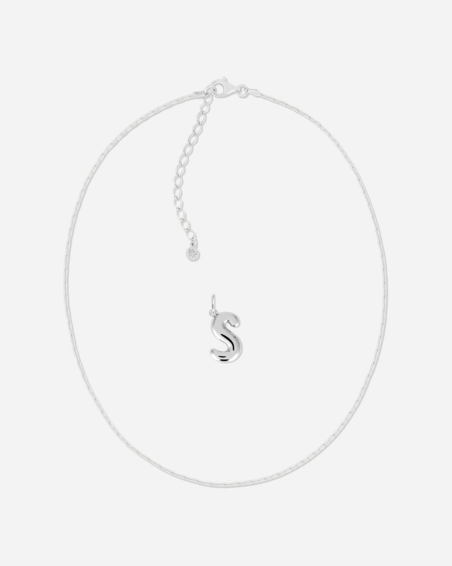 Bubble Letter Large Charm Set