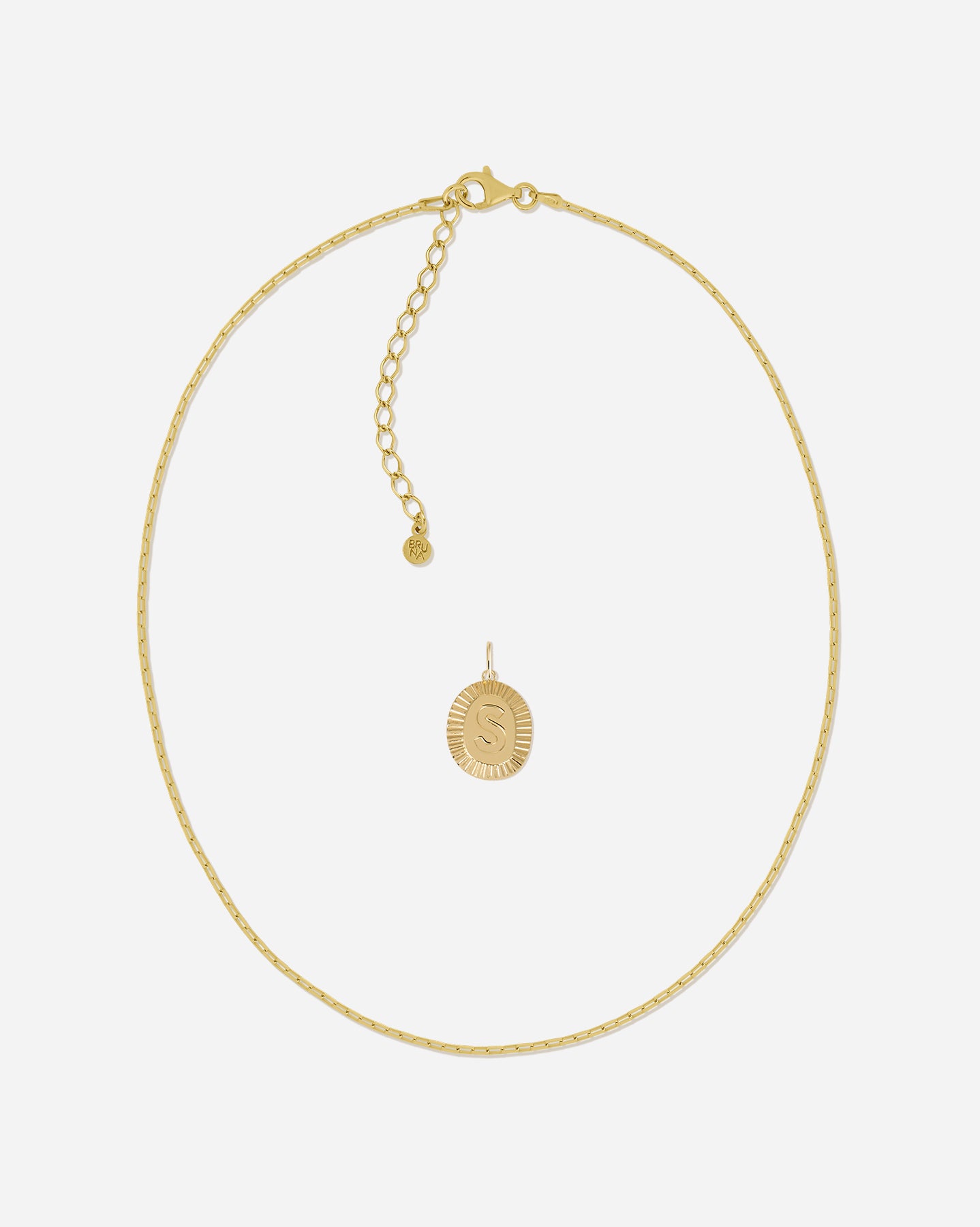 Coin Letter Charm Set