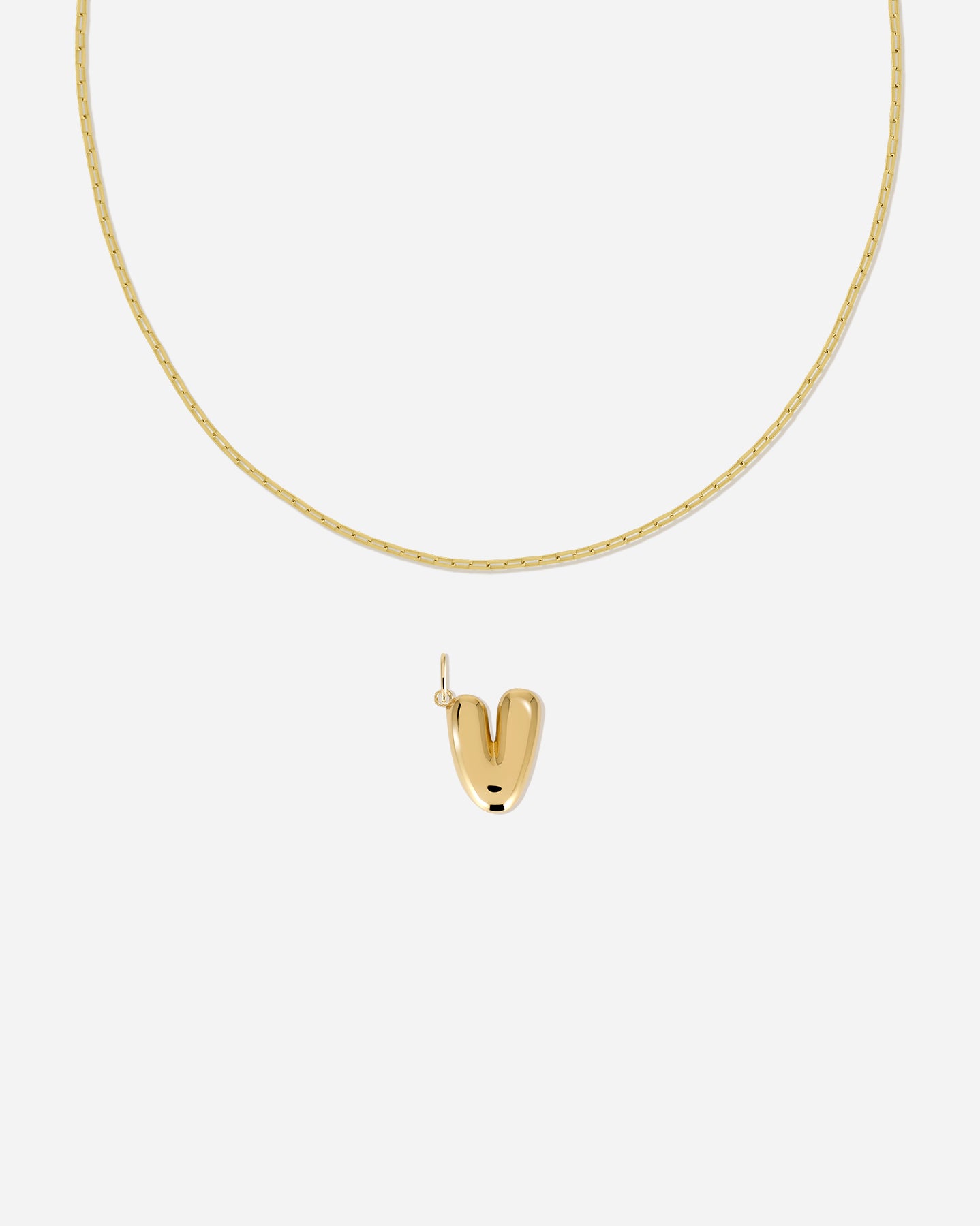 Bubble Letter Large Charm Set