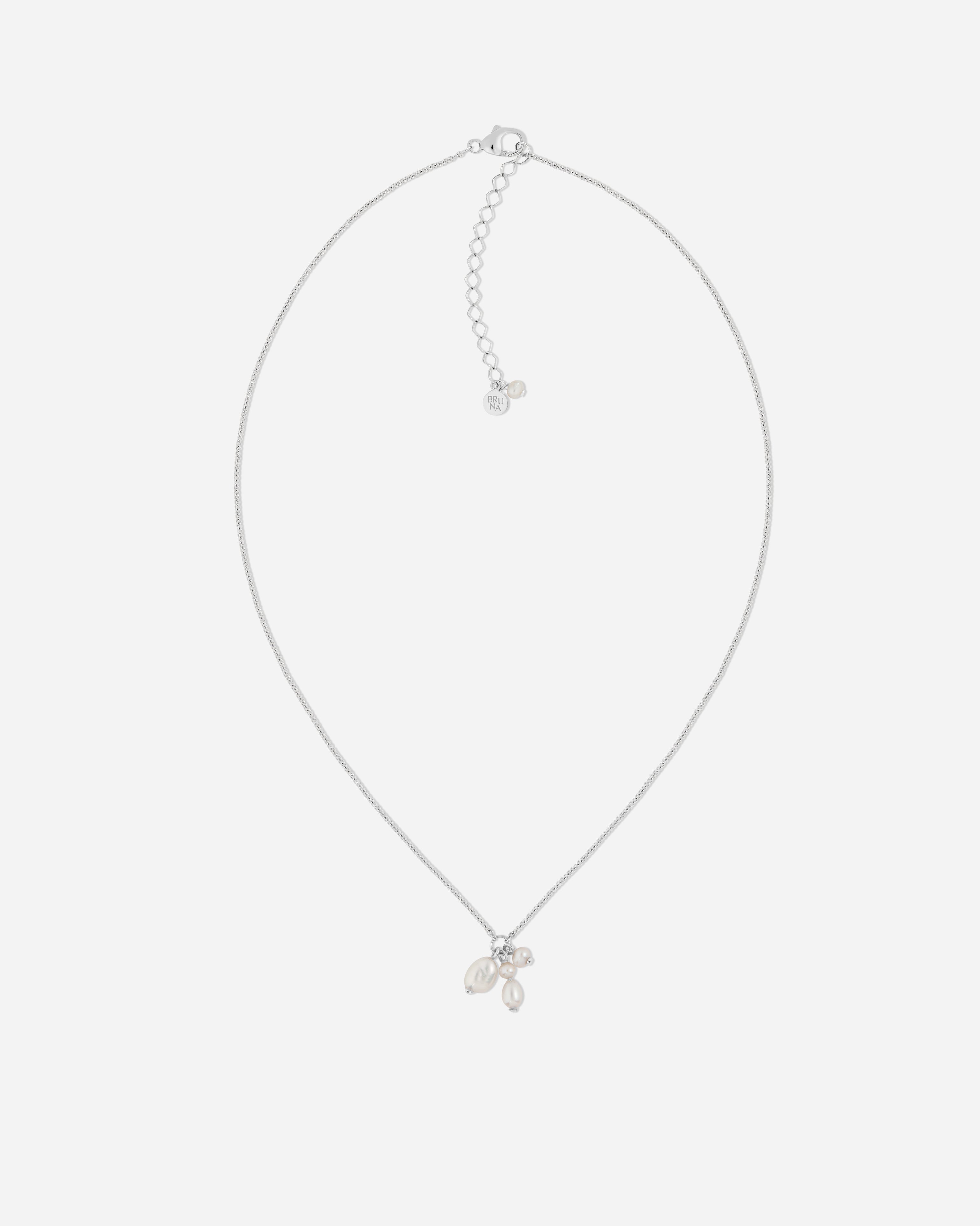 BRUNA The Label Necklace 925 Sterling Silber / Perlen Airelles Necklace