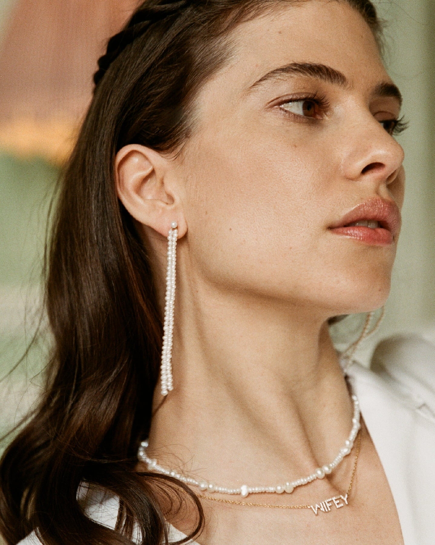 BRUNA The Label Earrings 18k Gold Vermeil / Perlen Allegro Earrings