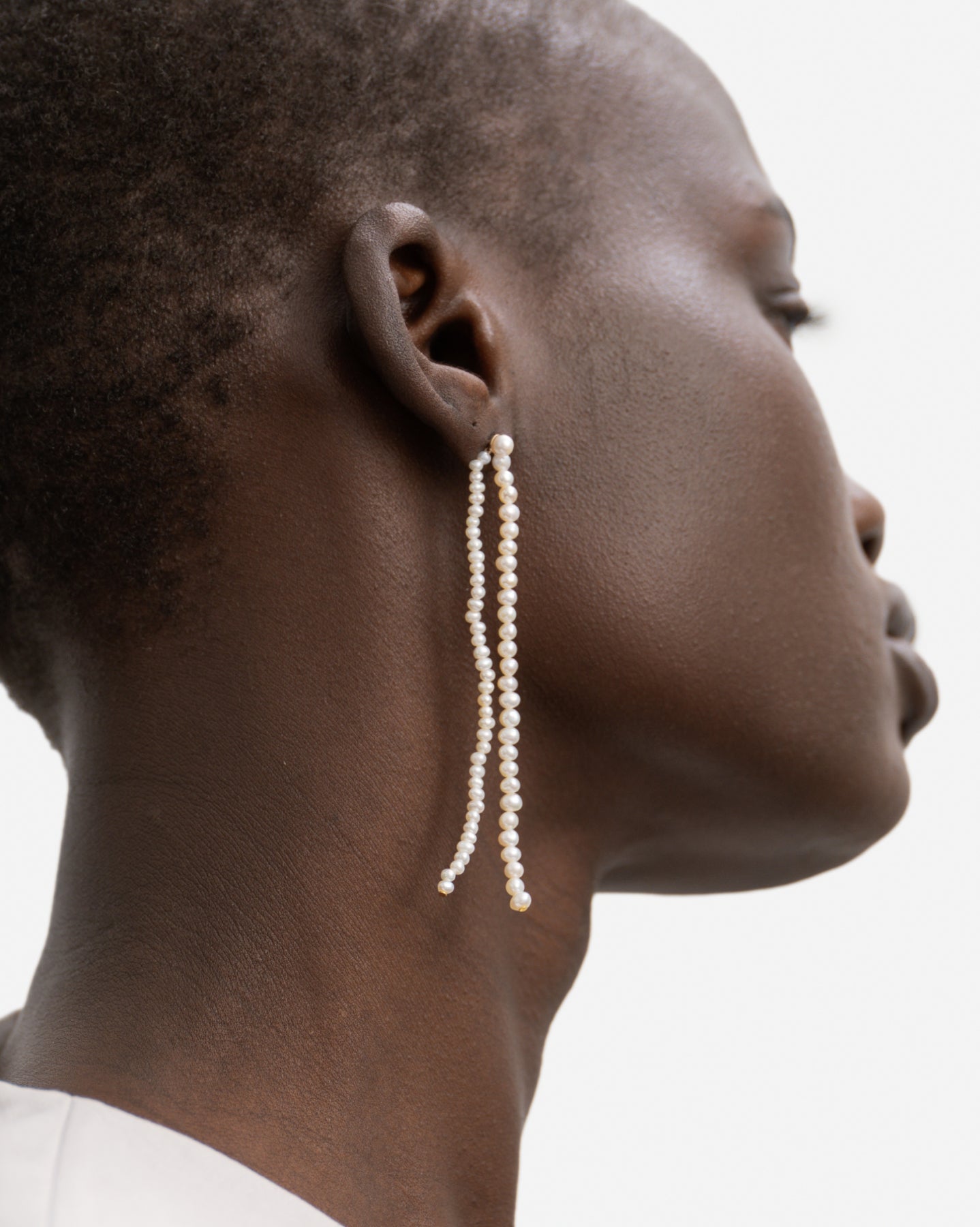 BRUNA The Label Earrings 18k Gold Vermeil / Perlen Allegro Earrings
