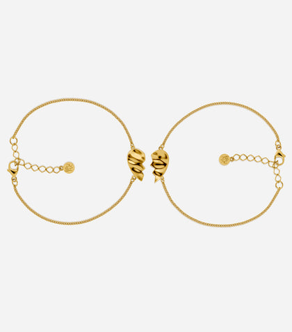 BRUNA The Label Bracelet 18k Gold Vermeil Amie Bracelet Set