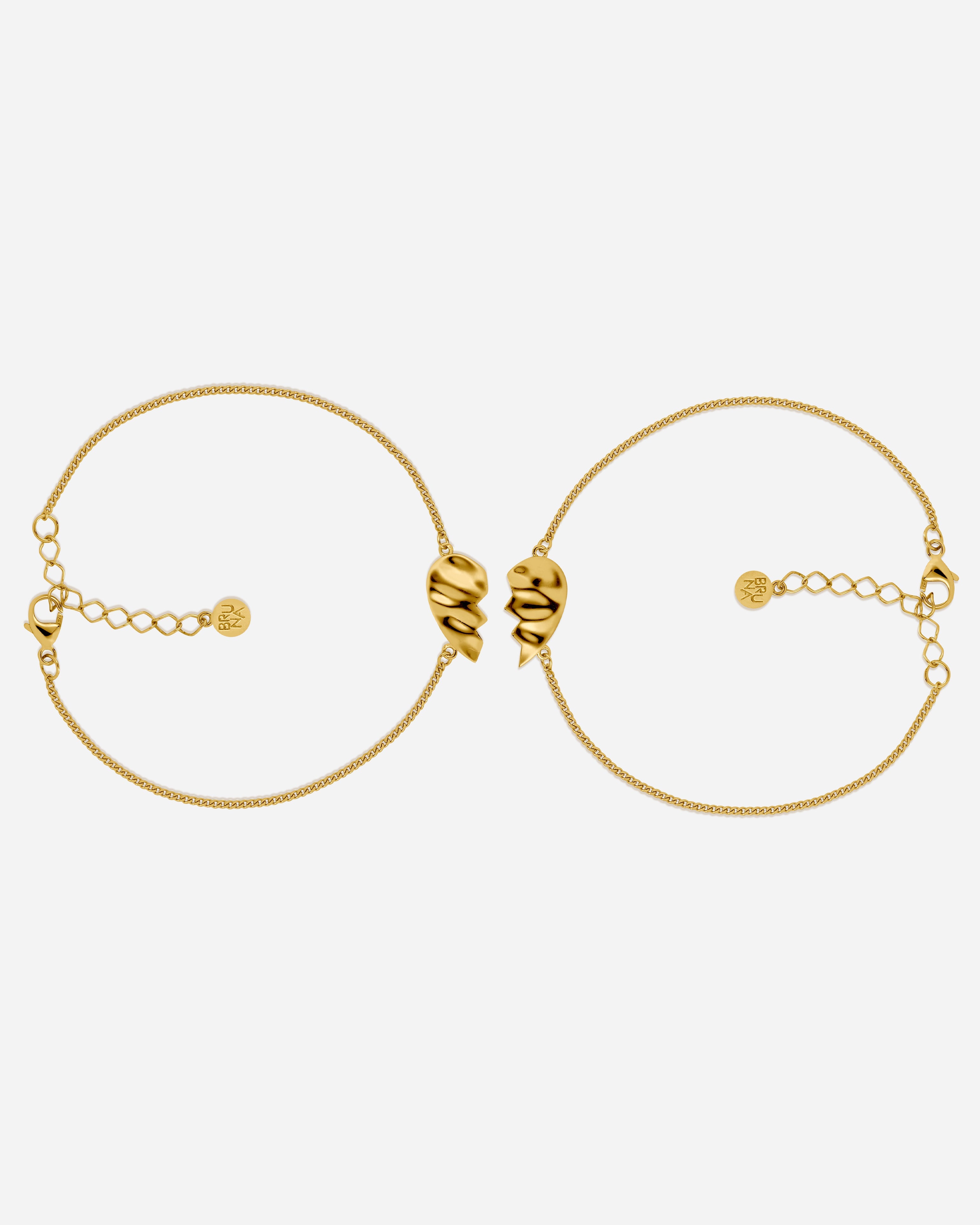 BRUNA The Label Bracelet 18k Gold Vermeil Amie Bracelet Set