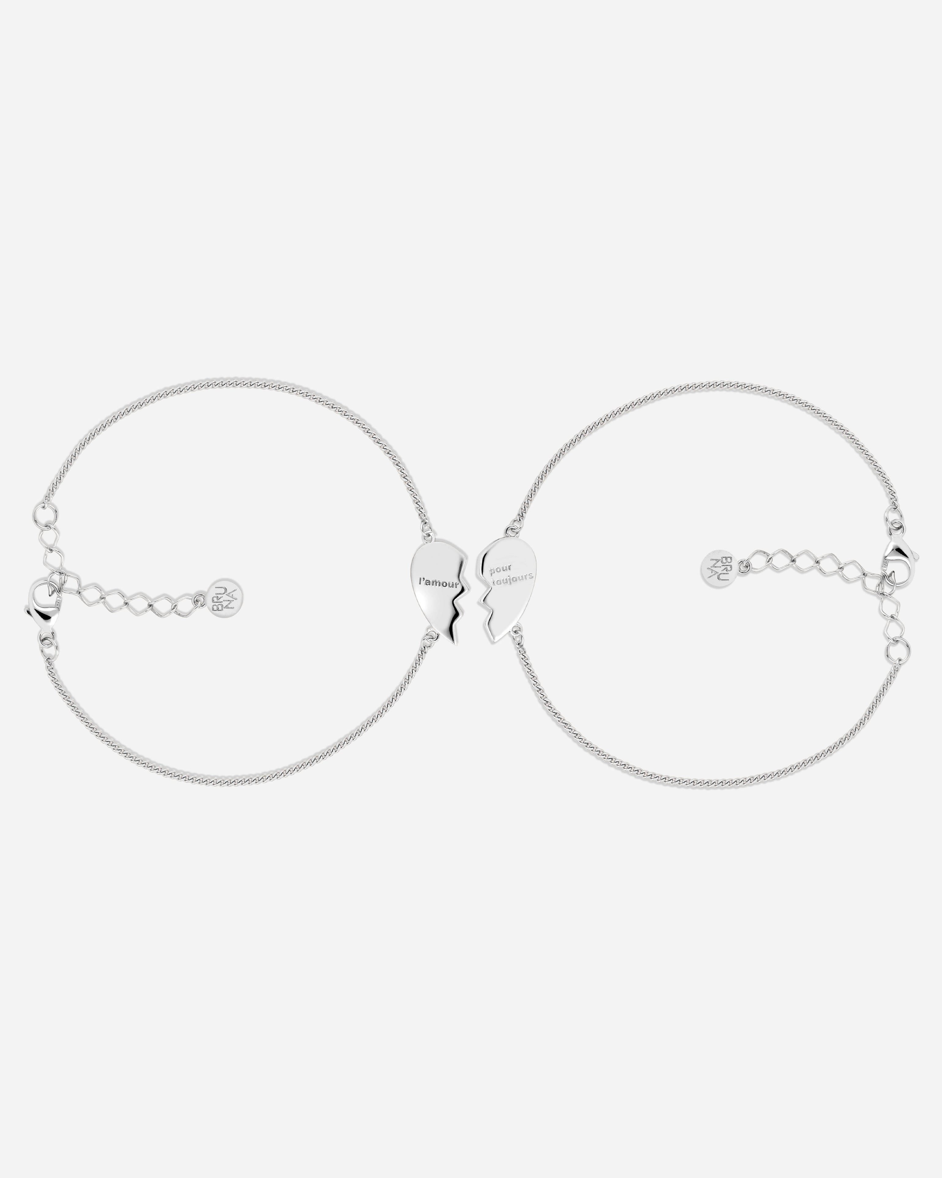 BRUNA The Label Bracelet 925 Sterling Silber Amie Bracelet Set